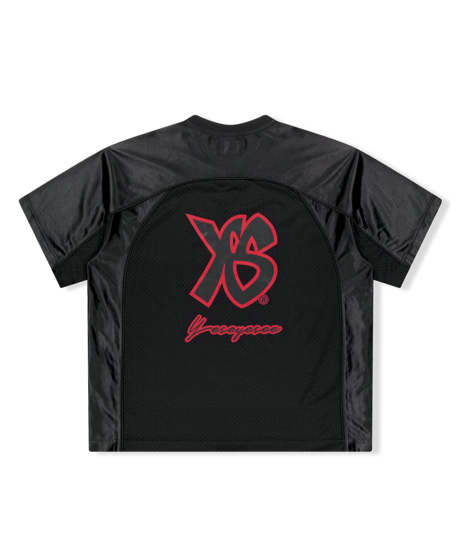 YESEYESEE ST Satin Football Tee Tシャツ MUSINSA | YESEYESEE ST Satin Football Tee Black