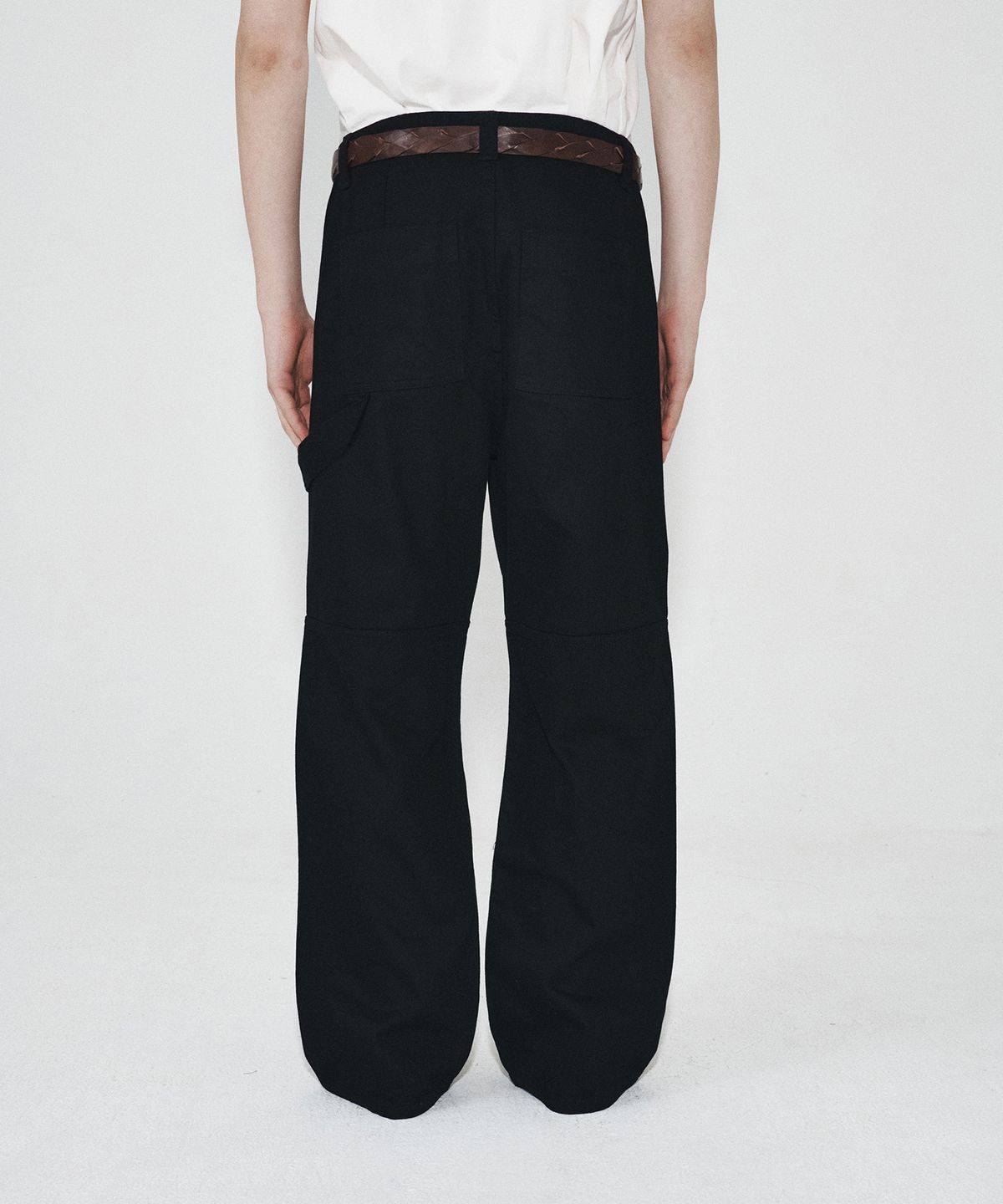 호이테(HEUTE) HET PATCH WORK PANTS (BLACK)