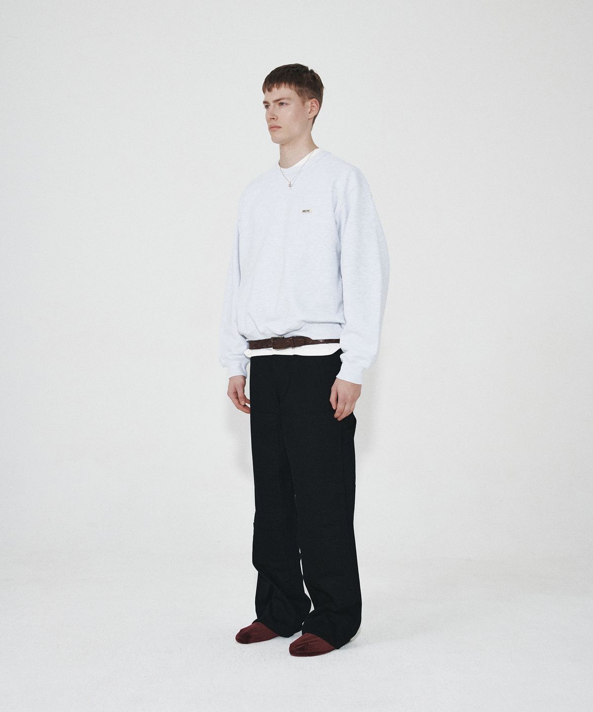 호이테(HEUTE) HET PATCH WORK PANTS (BLACK)