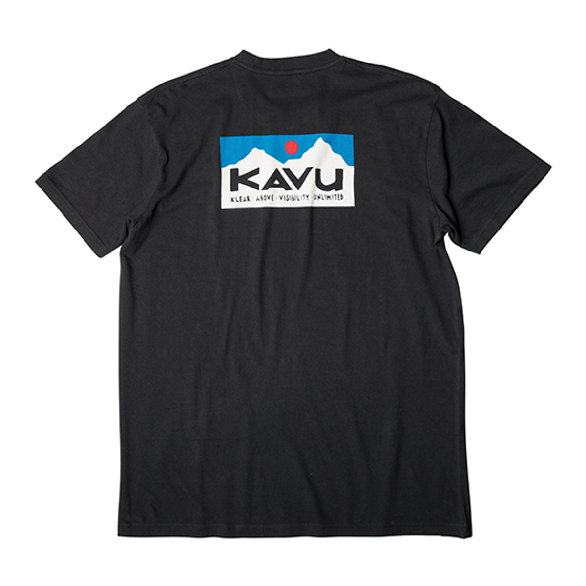 카부(KAVU) 클리어 어보브 에치 아트 - Black