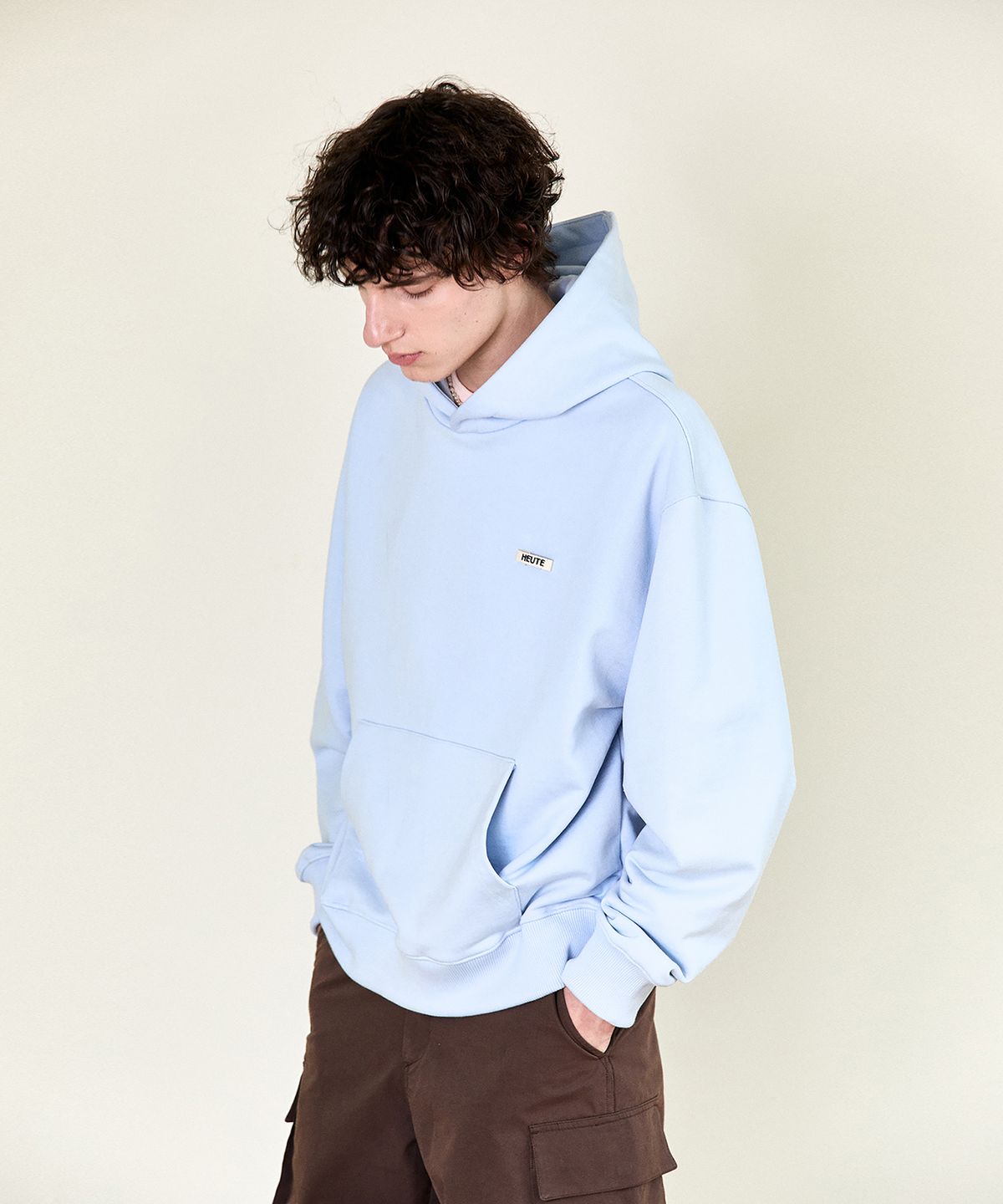 호이테(HEUTE) HET HOODIE SWEATSHIRT (BLUE)