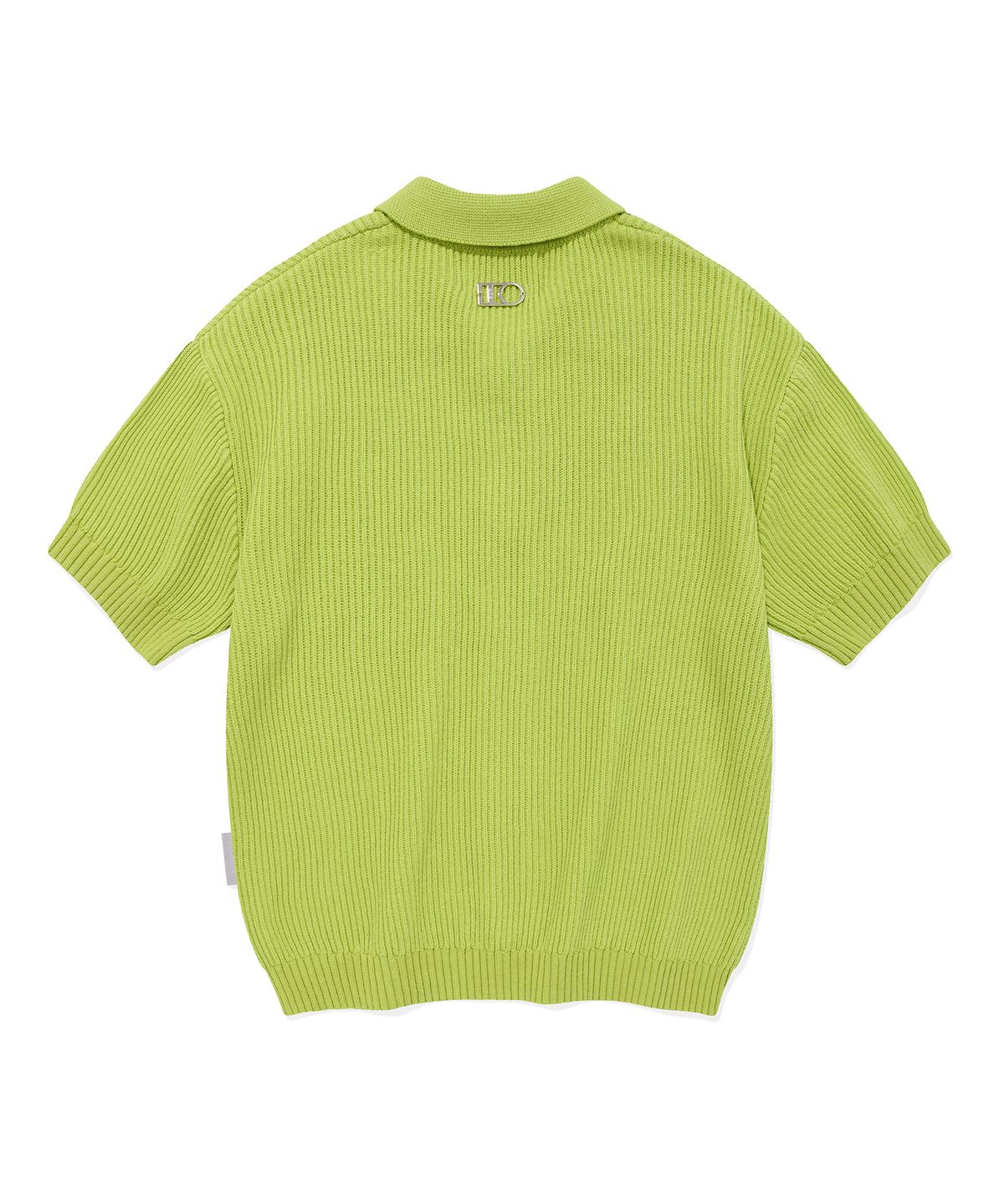 디써티원(DTHIRTYONE) Crochet Half Sleeve Cardigan (GREEN TEA)