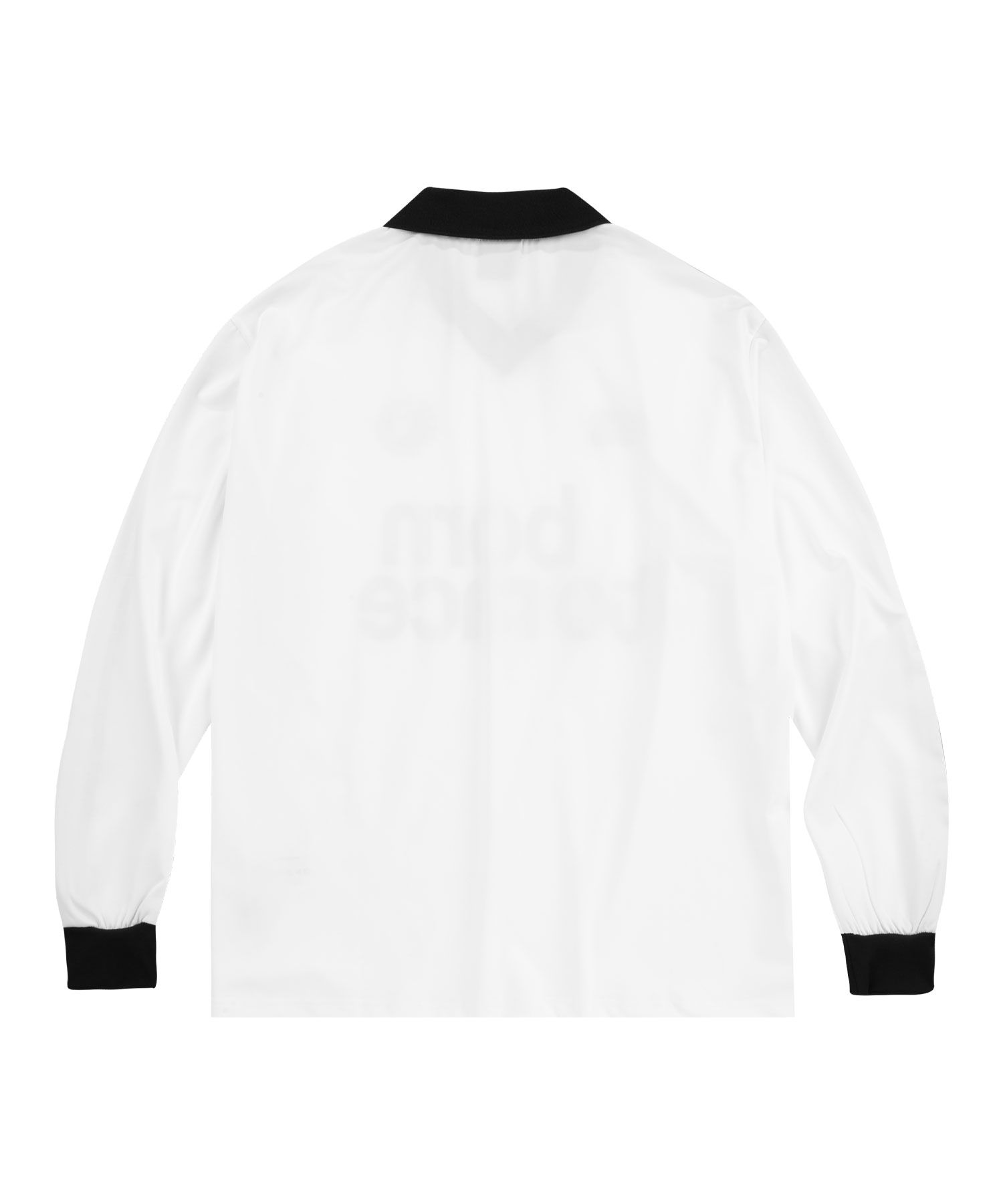 MUSINSA | MOO Bon Track Long Sleeve Football Jersey - White