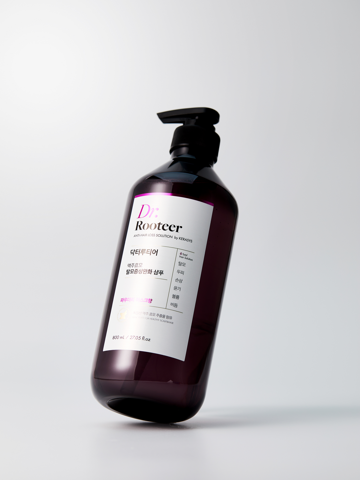 케라시스(KERASYS) [탈모증상완화] 닥터루티어 머스크향 탈모 샴푸 800ml