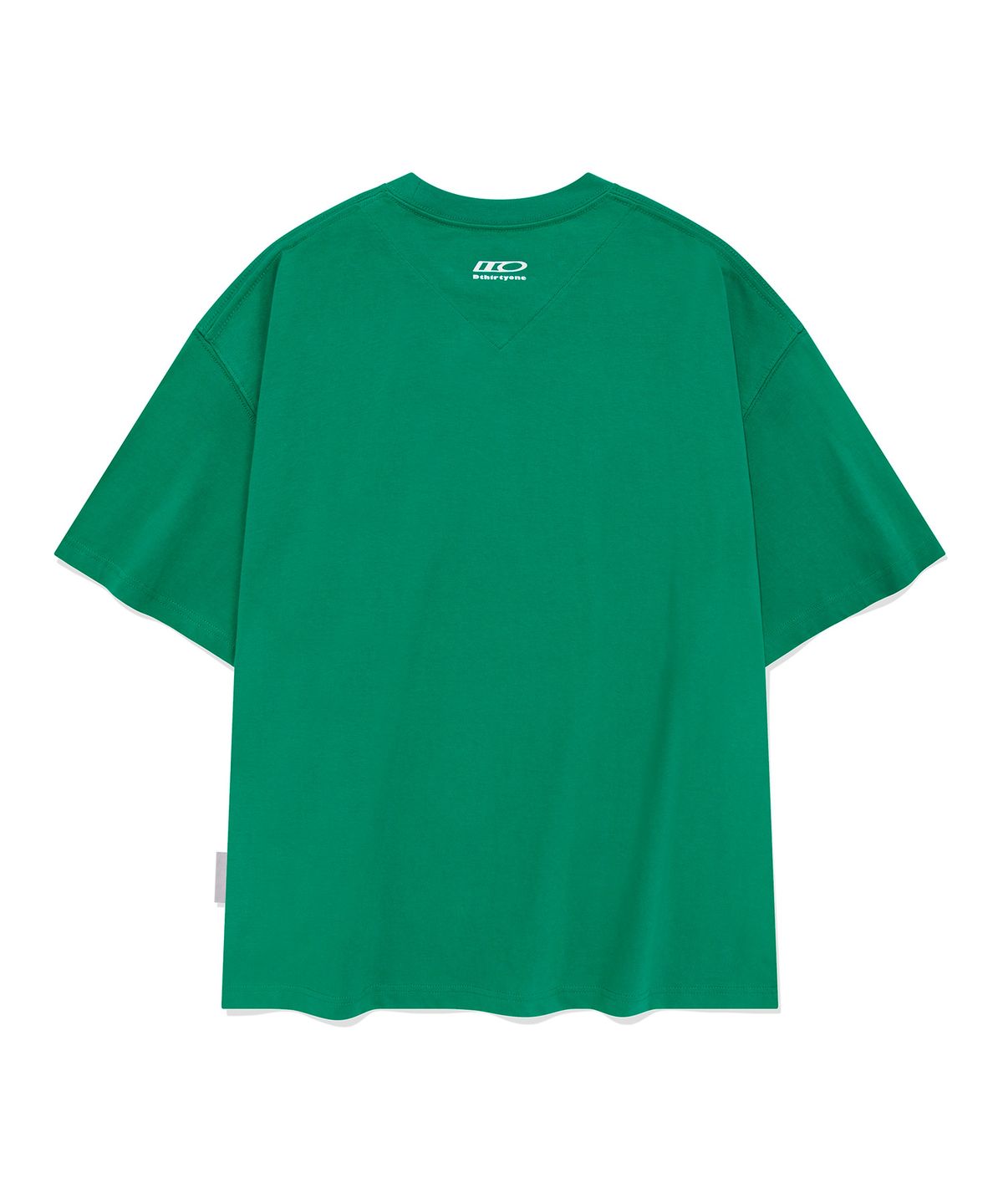 디써티원(DTHIRTYONE) League Overlay Print T-shirt (GREEN)