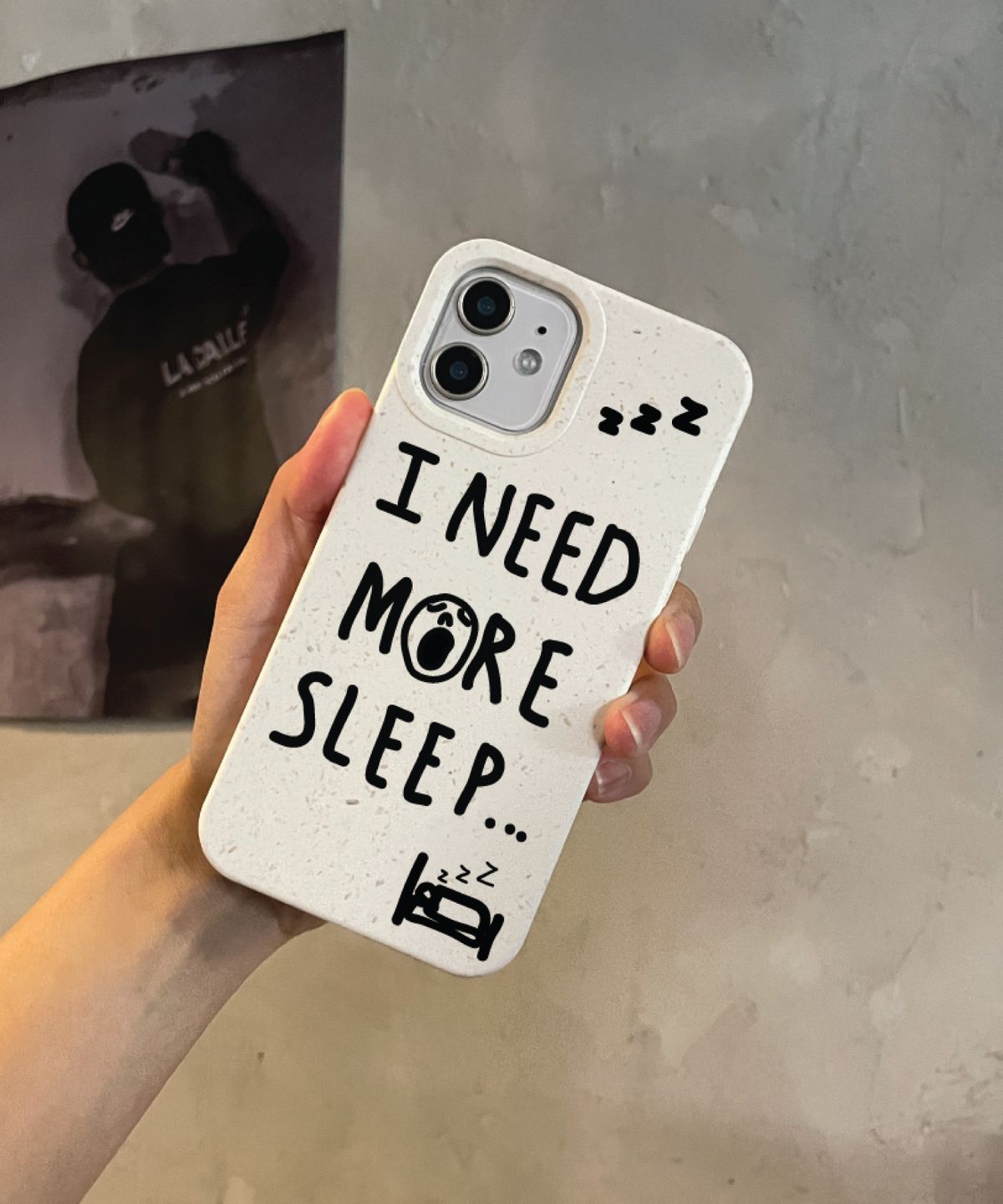 폴라올라(POLAROLA) 밀짚성분으로 유래한 폰케이스 Need more sleep