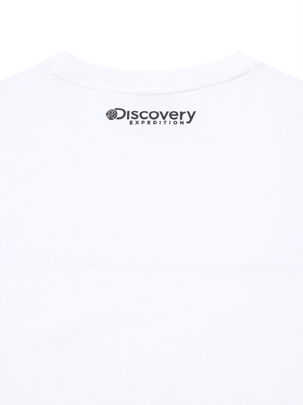 디스커버리 익스페디션(DISCOVERY EXPEDITION) 남성 프레시벤트 덴버 스몰로고 반팔티셔츠 (WHITE)