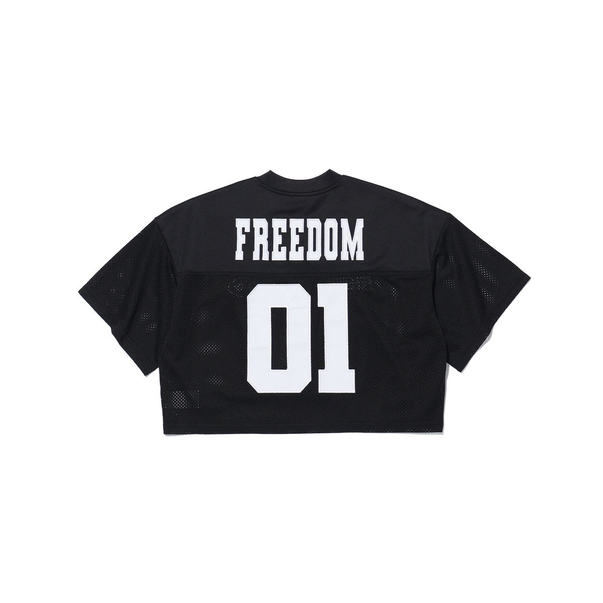 프리덤(FREEDOM) 우먼스 크롭 럭비 져지_2color
