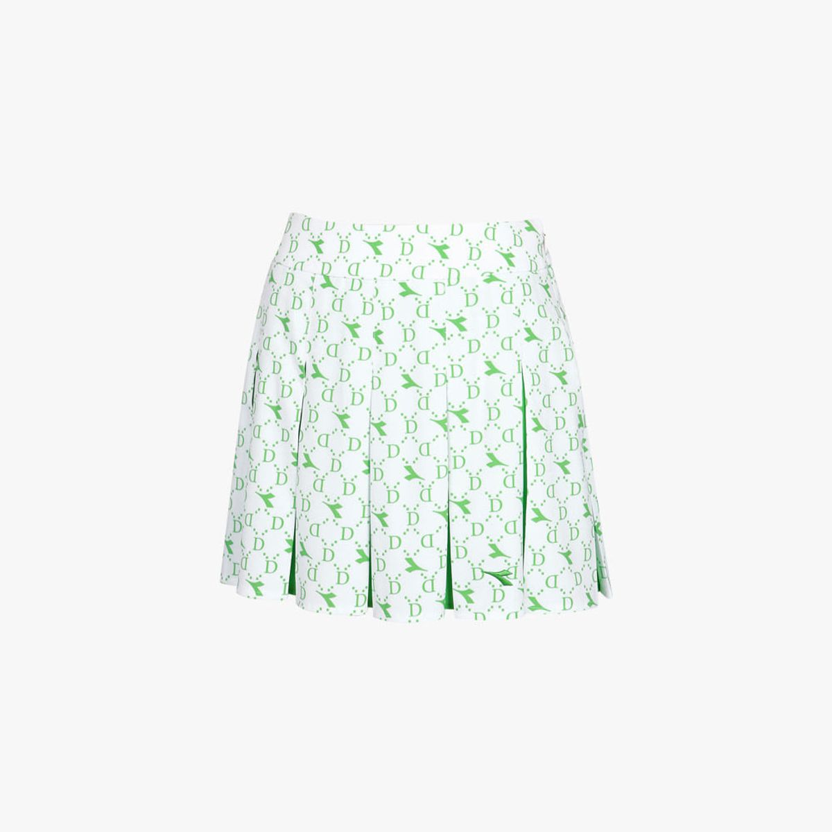 디아도라(diadora) 레지나 테니스 스커트 PTN GREEN