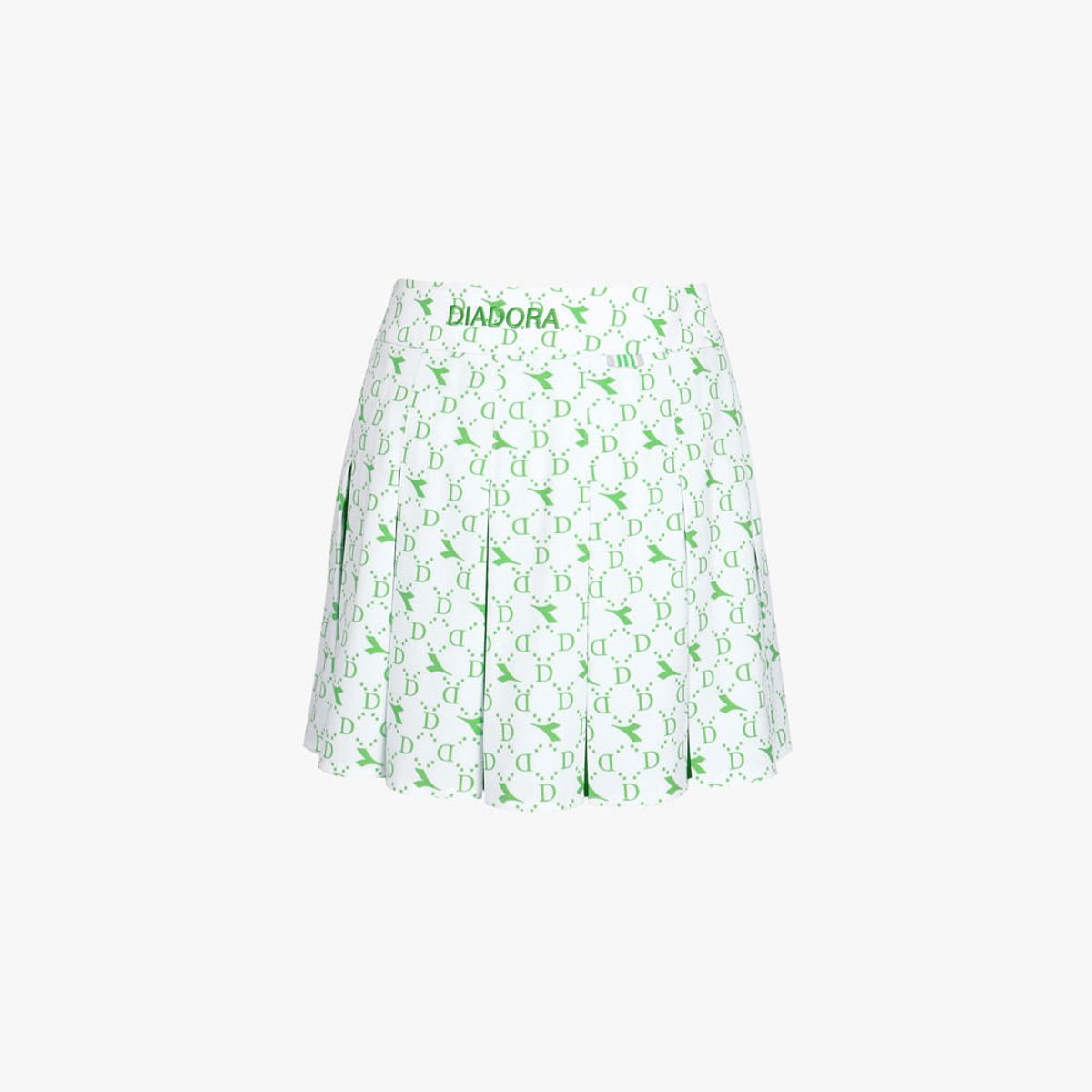 디아도라(diadora) 레지나 테니스 스커트 PTN GREEN