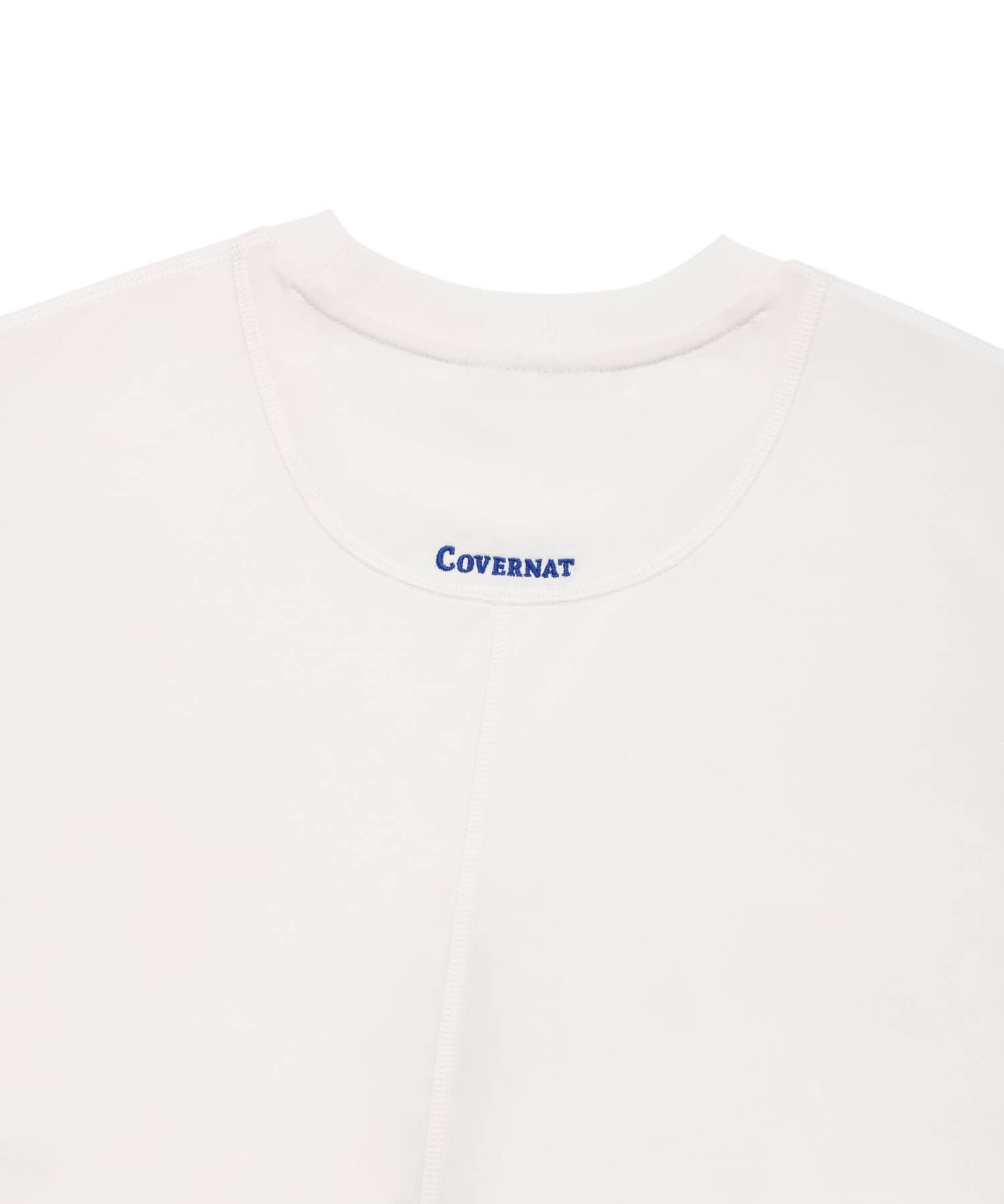 MUSINSA | COVERNAT Tropical Logo T-shirt White