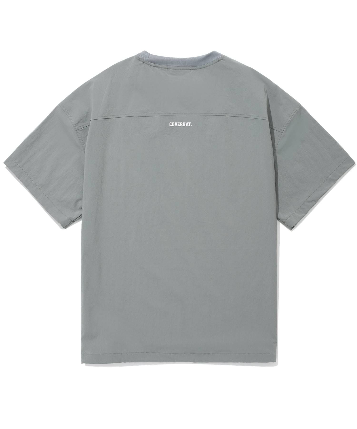 Tシャツ・カットソー COVERNAT College Tech Nylon T-Shirt Black MUSINSA | COVERNAT College Tech Nylon T-Shirt Black