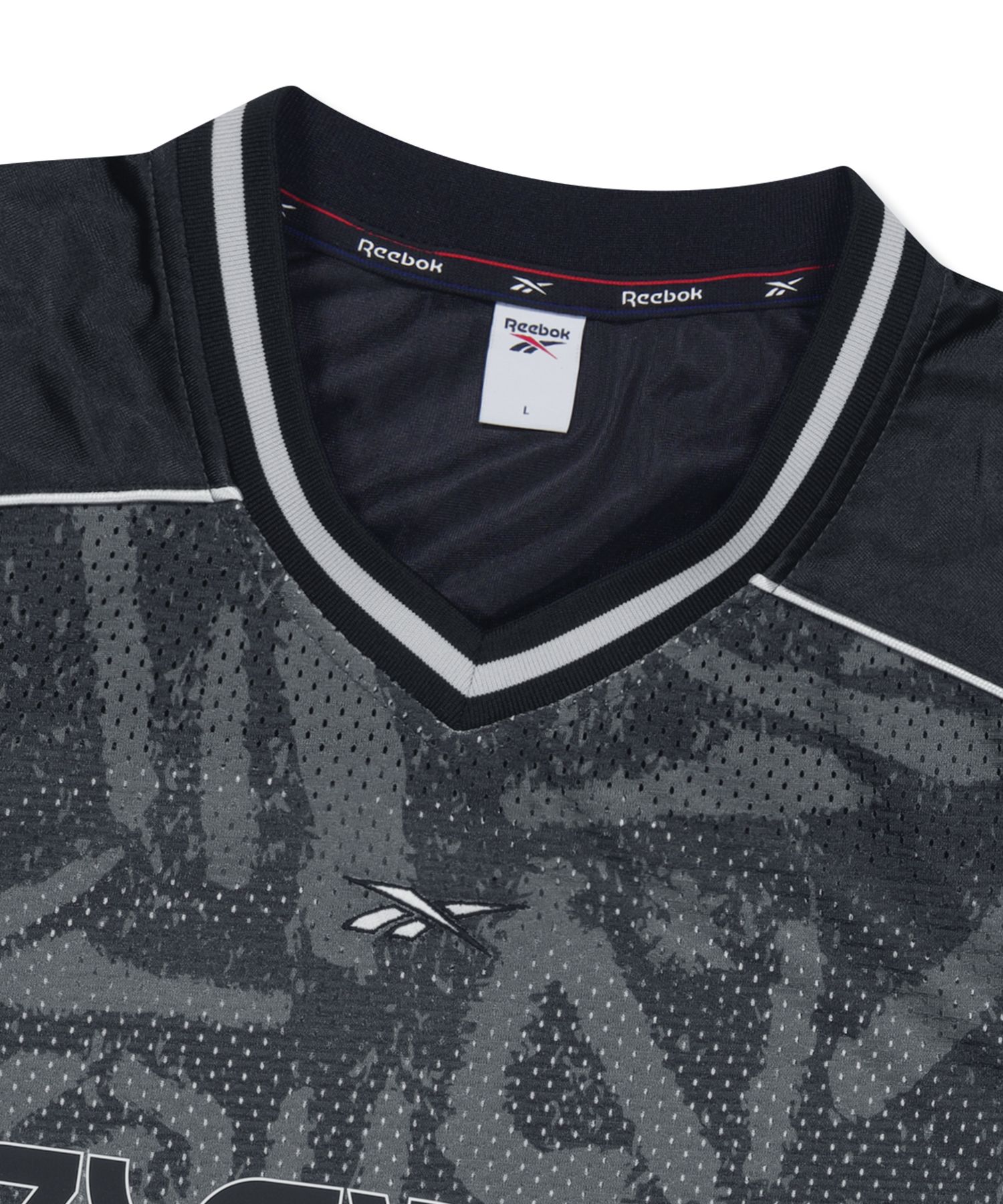 [YESEYESEE]★YESEYESEE X REEBOK Basketball Mesh Tee MUSINSA | YESEYESEE YESEYESEE x REEBOK Basketball Mesh Tee Black