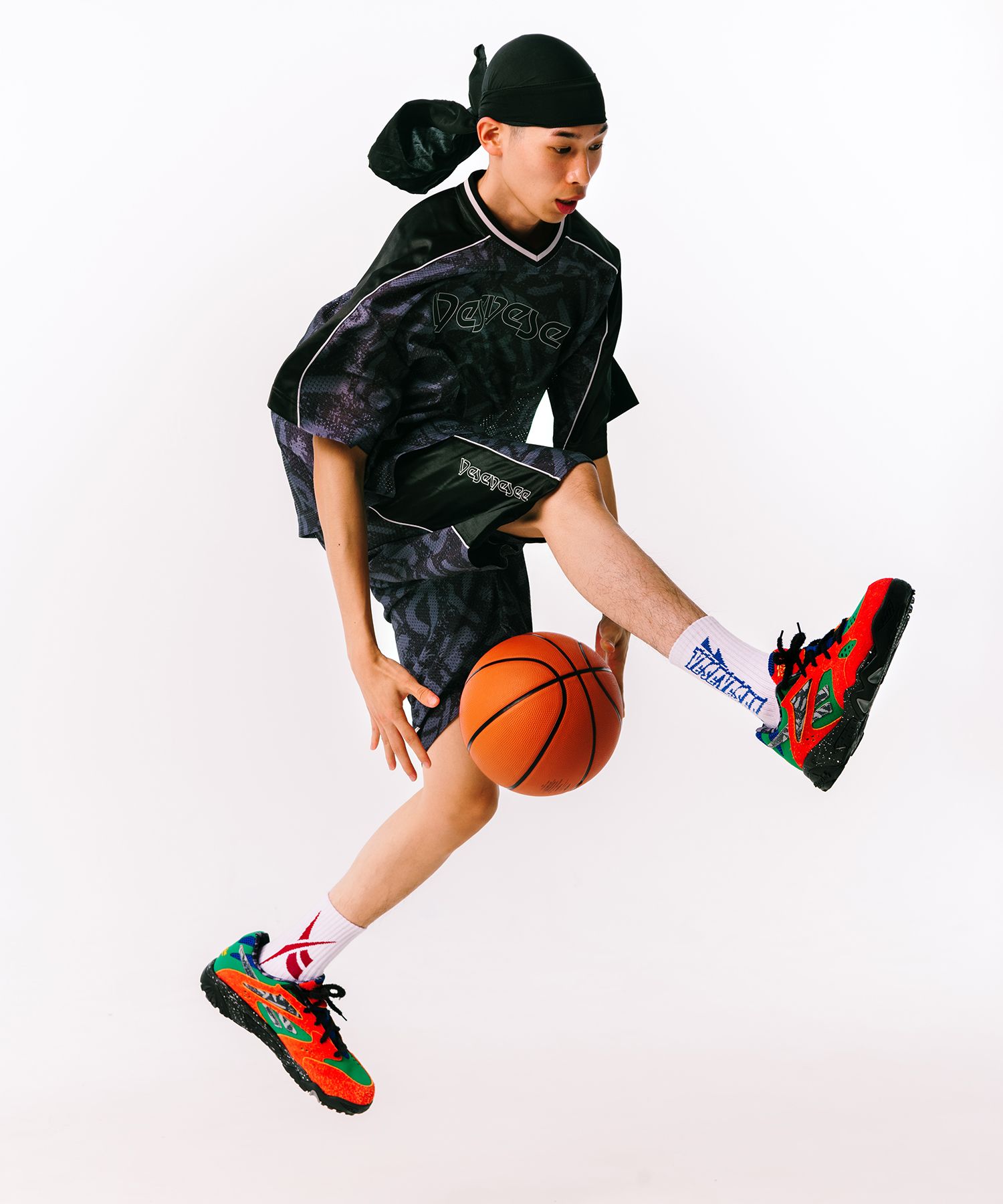 ★2024SS新作★YESEYESEE X REEBOK★Basketball Mesh Tee MUSINSA | YESEYESEE YESEYESEE x REEBOK Basketball Mesh Tee Black