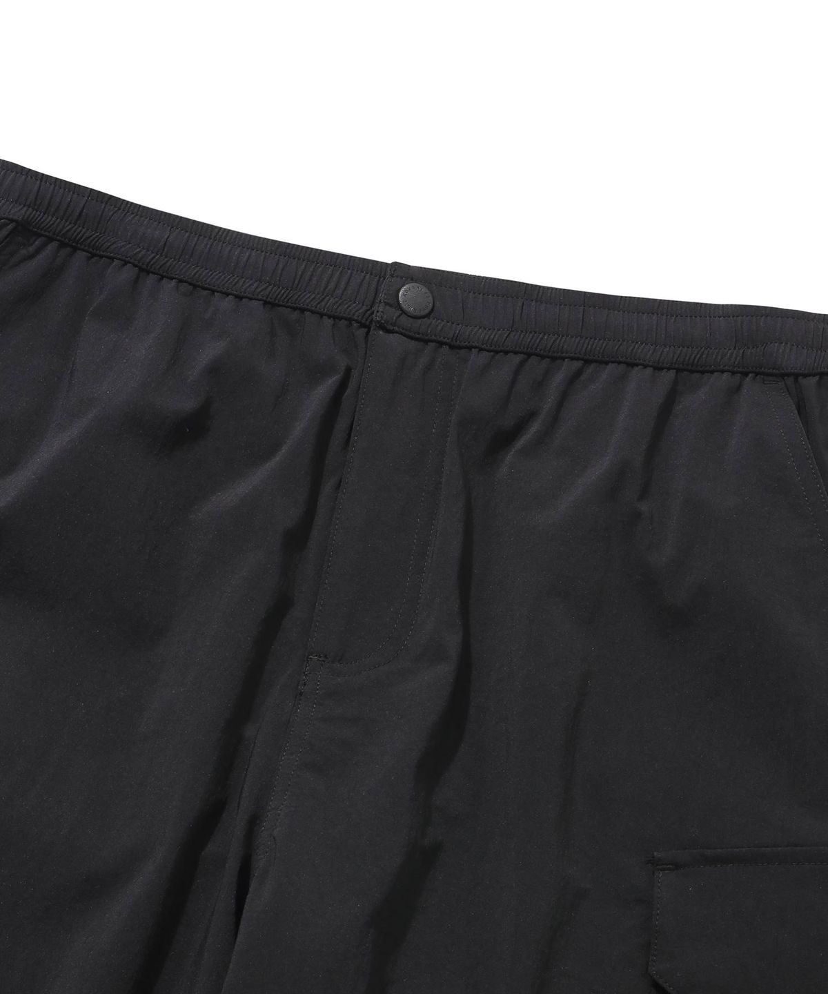 커버낫(COVERNAT) 컬리지 테크 나일론 카고 조거 팬츠 블랙