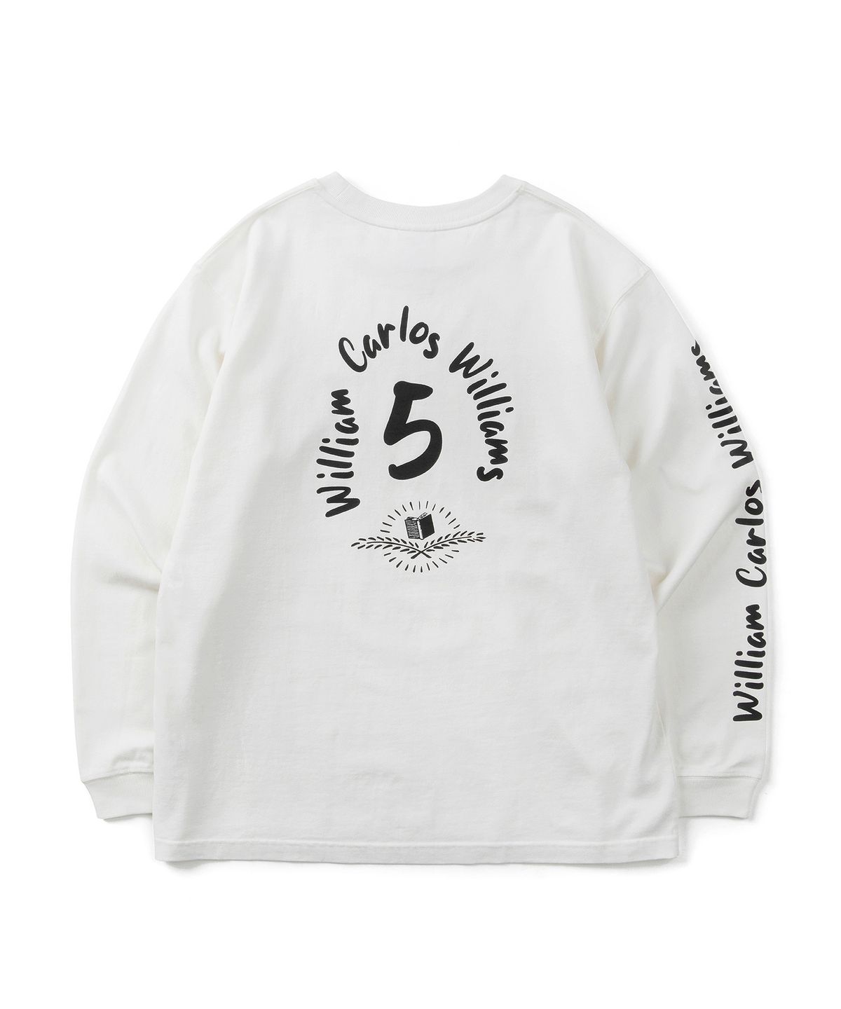에스파이(ESFAI) WILLIAM L/S TEE (WHITE)