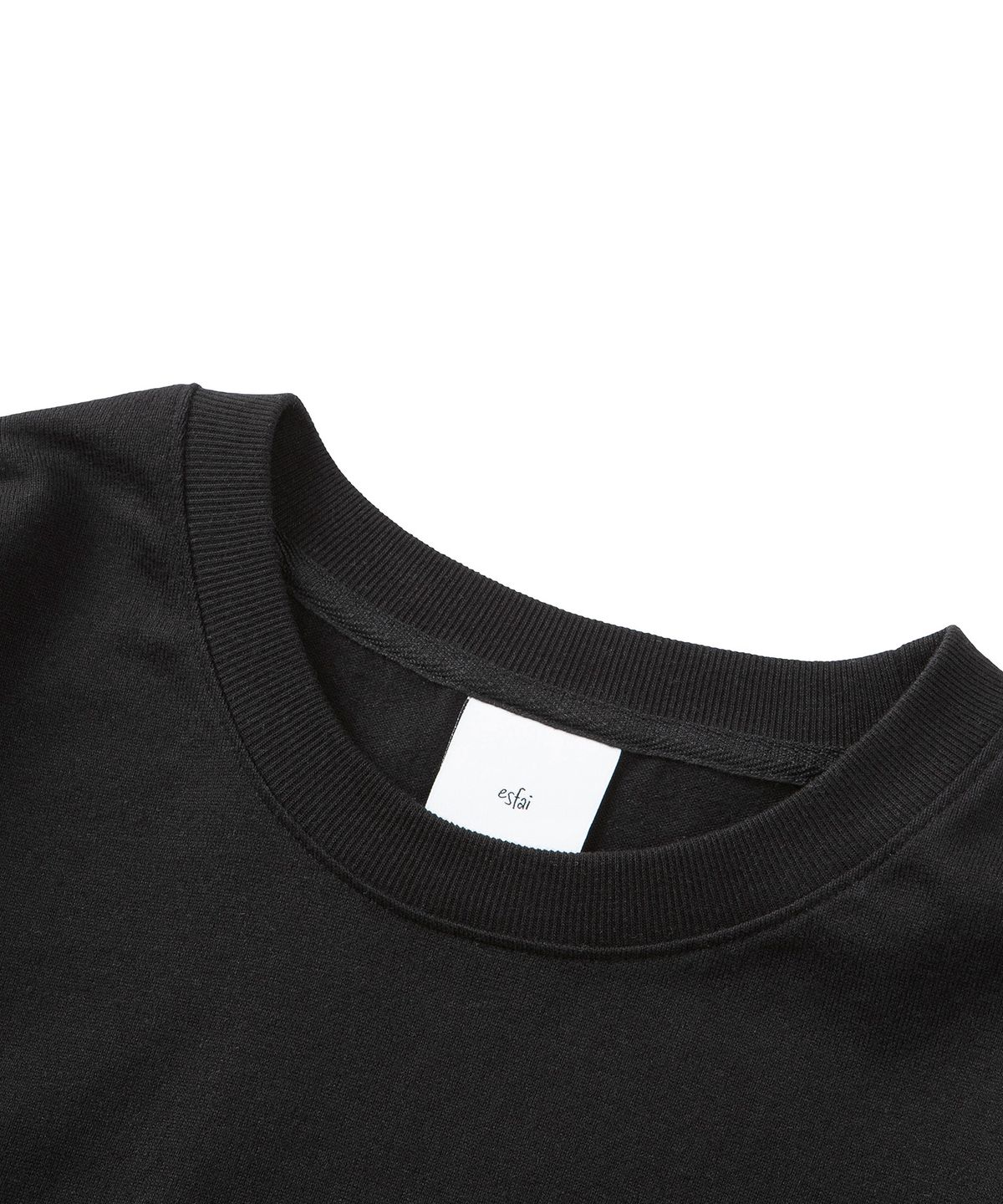 에스파이(ESFAI) WILLIAM L/S TEE (BLACK)