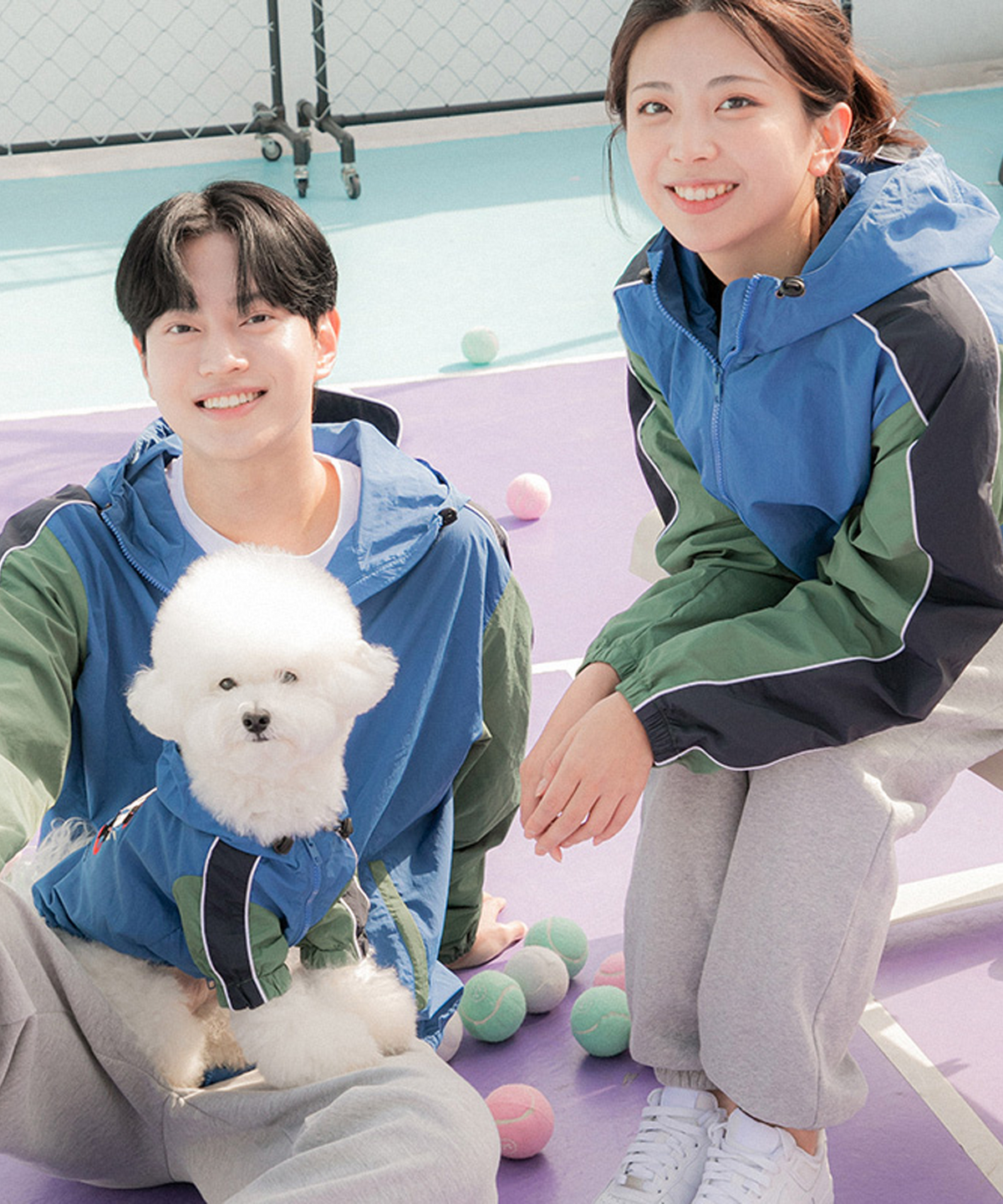 바잇미(BITEME) 런데이 윈드브레이커 반려인 (3 colors)