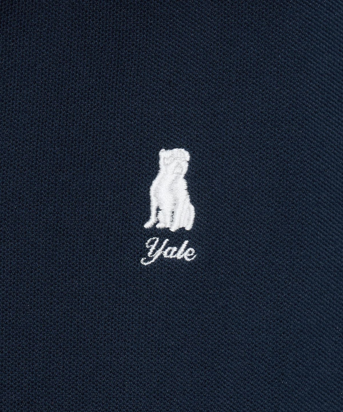 예일(YALE) [COOL] 우먼즈 퀵 드라이 피케 슬릿넥 원피스 네이비