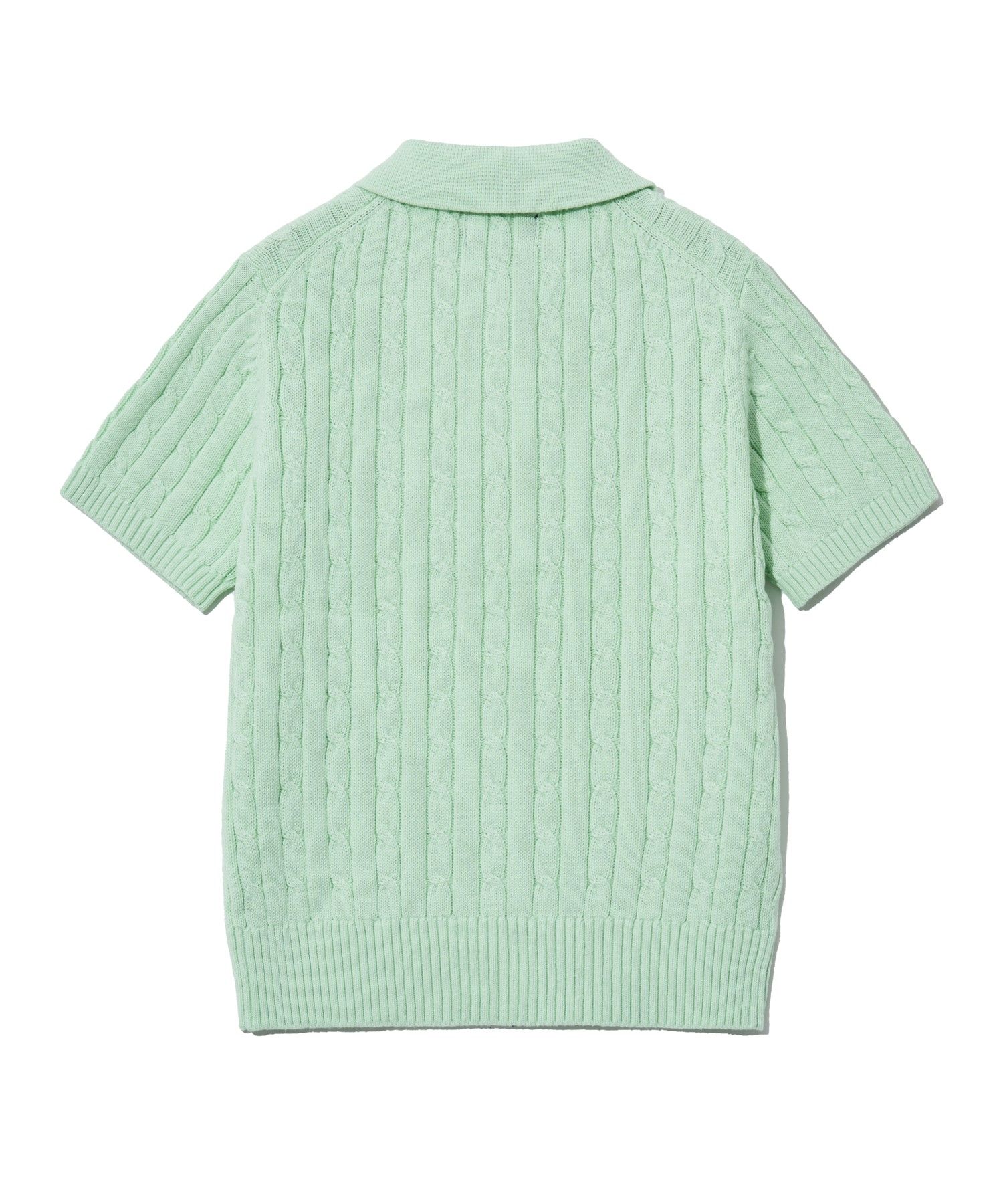 MUSINSA | YALE Women's Heritage Dan Cable Short Sleeve Polo