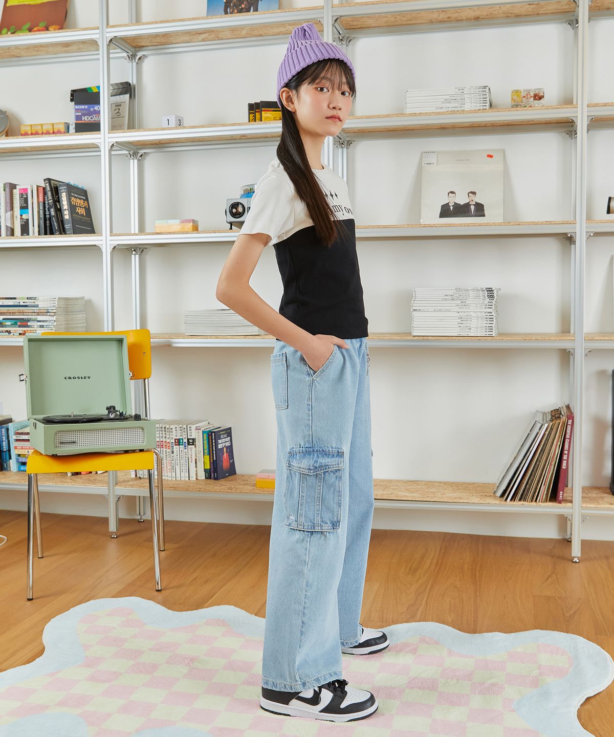 아이엠아이(IAMI) KK45379 주니어 마이 슬림 티셔츠