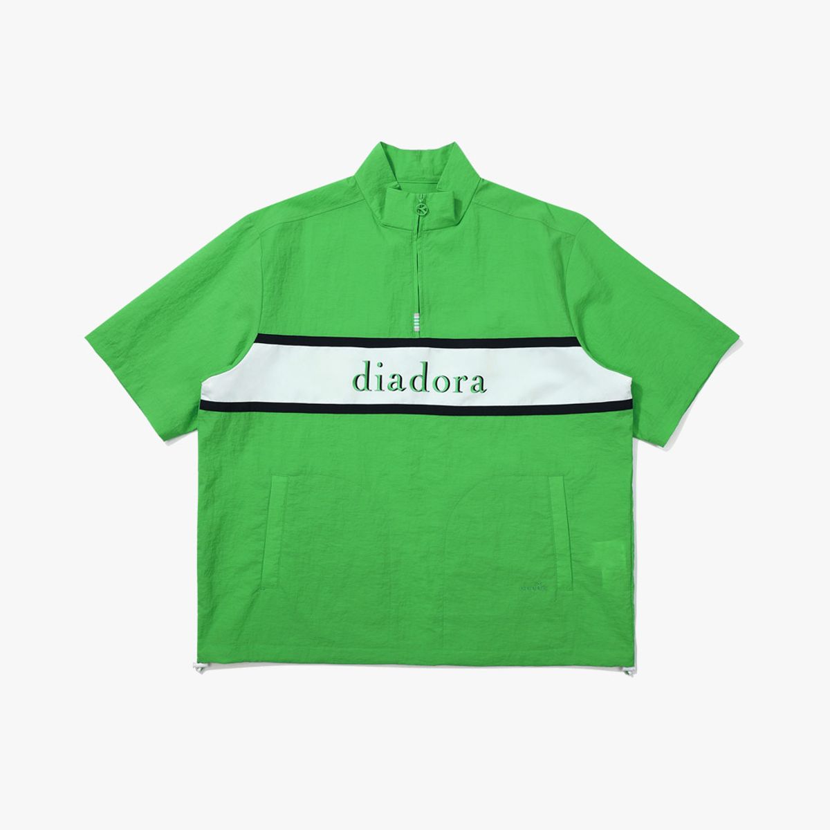 디아도라(diadora) 몬텔로 벤토 반팔 아노락 GREEN