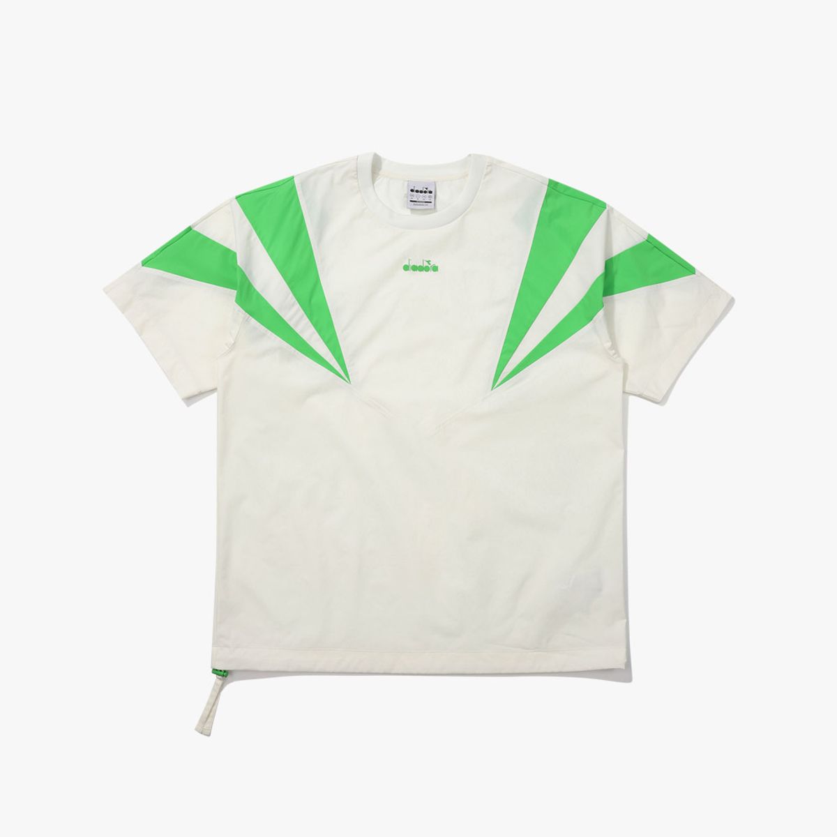 디아도라(diadora) 그랜드슬램 피스테 반팔 티셔츠 IVORY