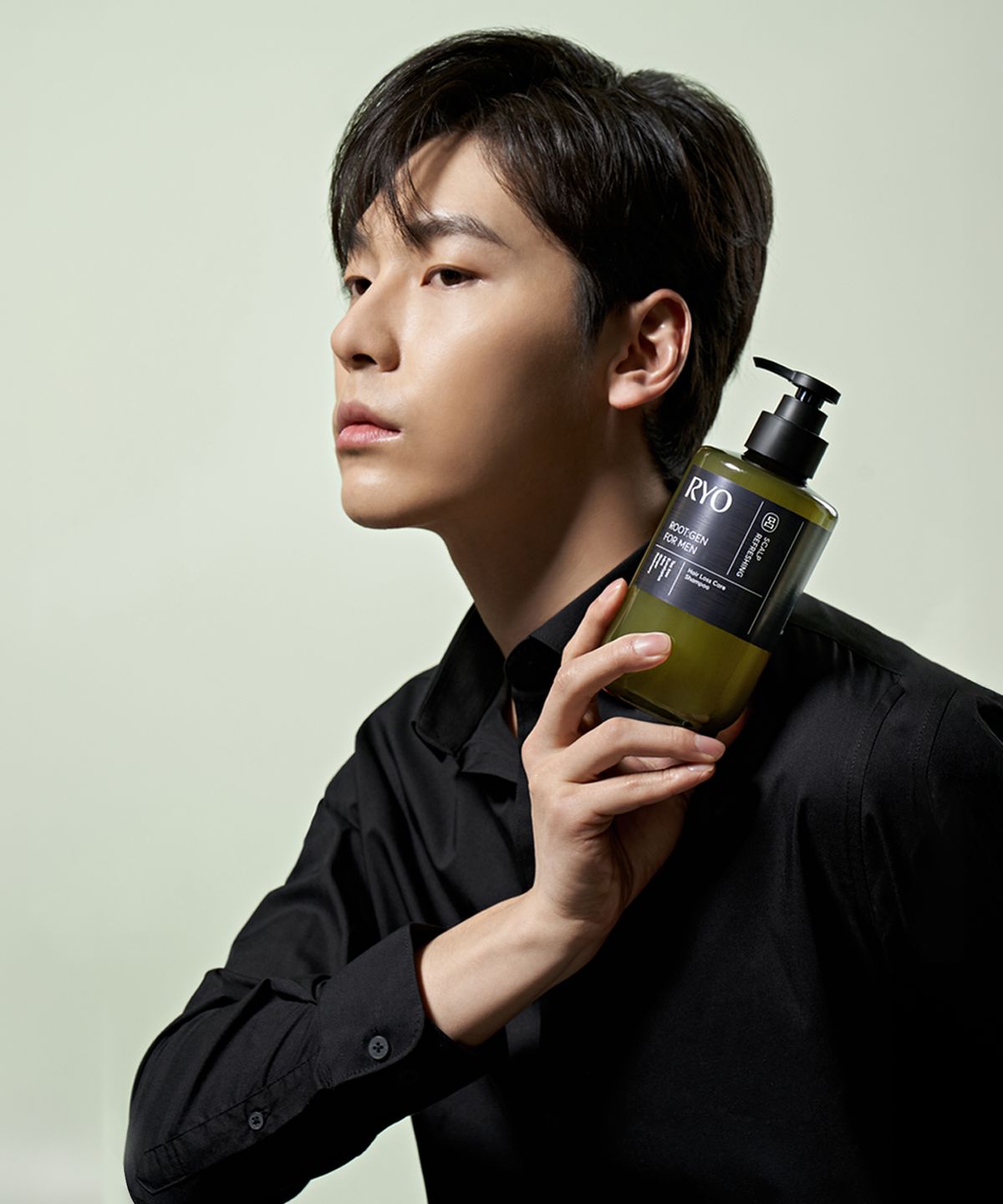 려(RYO) 루트젠 탈모전문케어 샴푸 (남성용) 515ml+샴푸 파우치 6ml 2매 증정