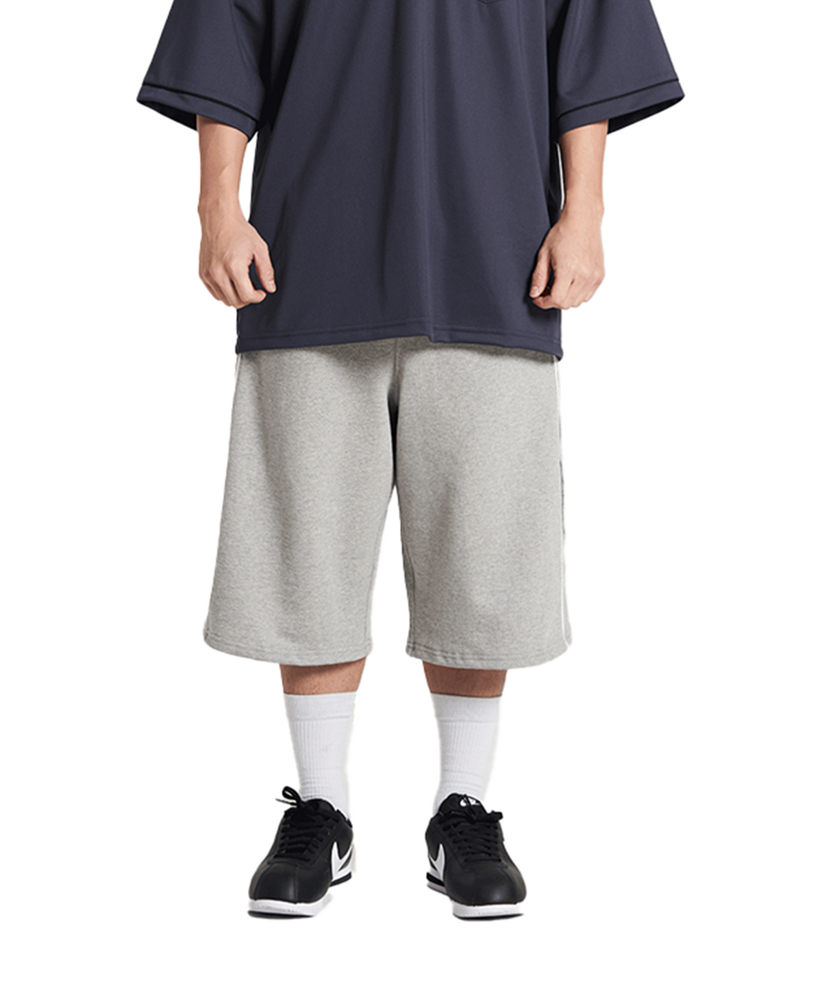 엔와이피(N.Y.P) Wide Sweat 3/4 Pants
