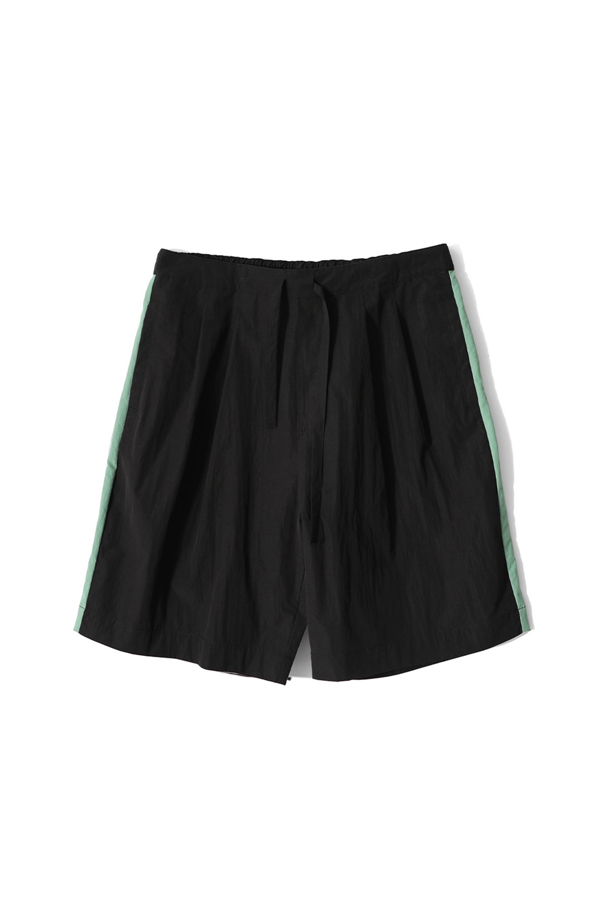 홀리선(HORLISUN) Curtis Color Point Half Pants Black