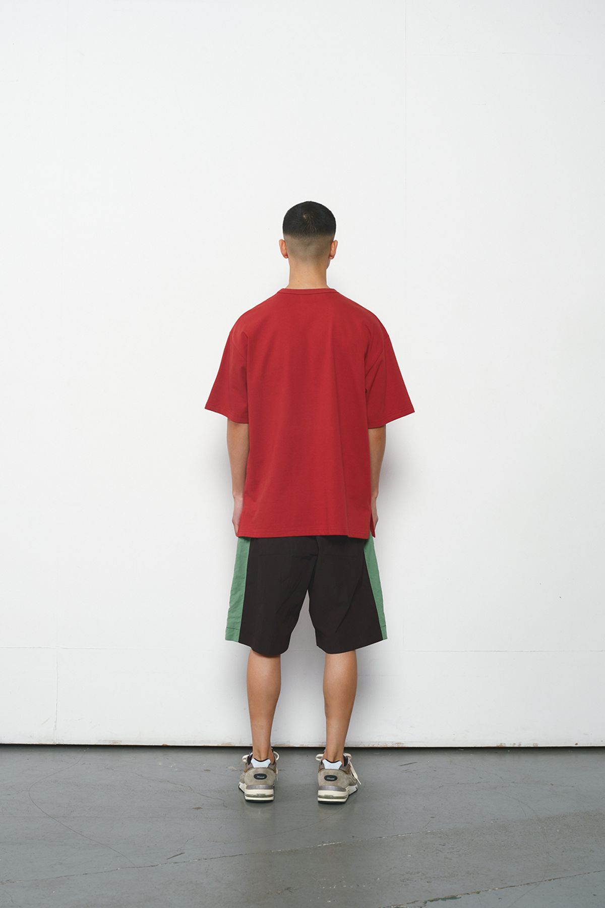 홀리선(HORLISUN) Curtis Color Point Half Pants Black