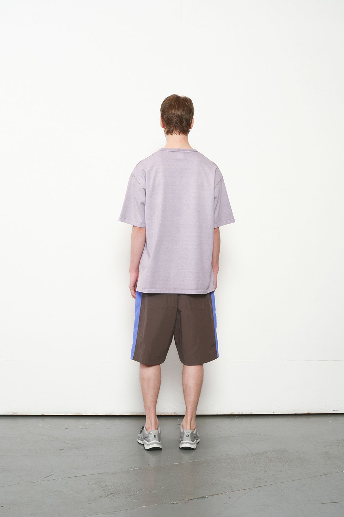 홀리선(HORLISUN) Curtis Color Point Half Pants Charcoal