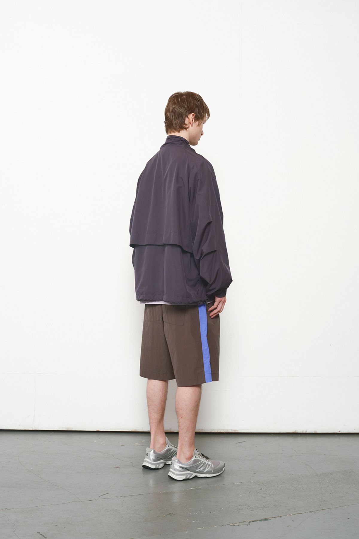 홀리선(HORLISUN) Curtis Color Point Half Pants Charcoal