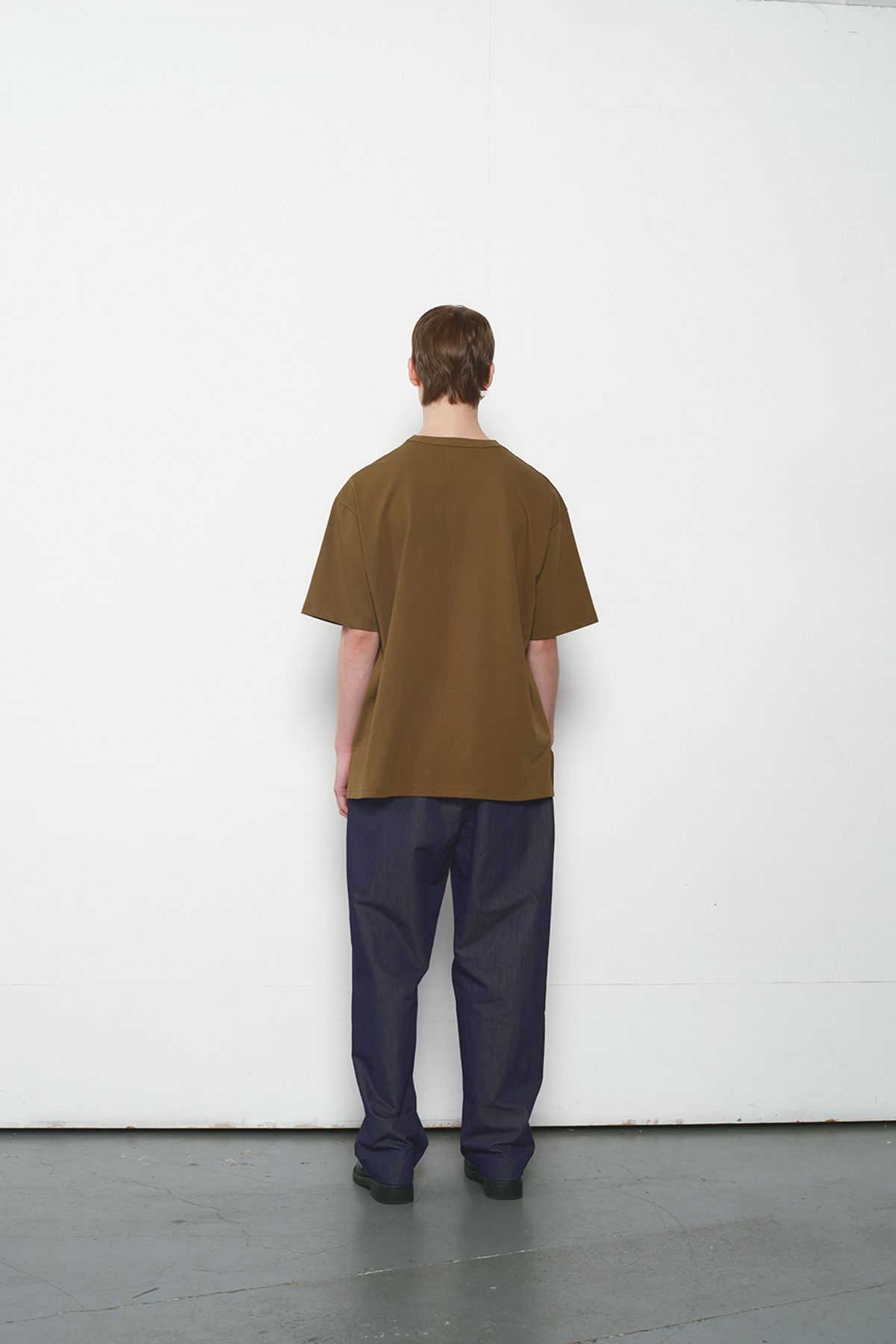 홀리선(HORLISUN) Lawrence Short Sleeve T-shirt Olive