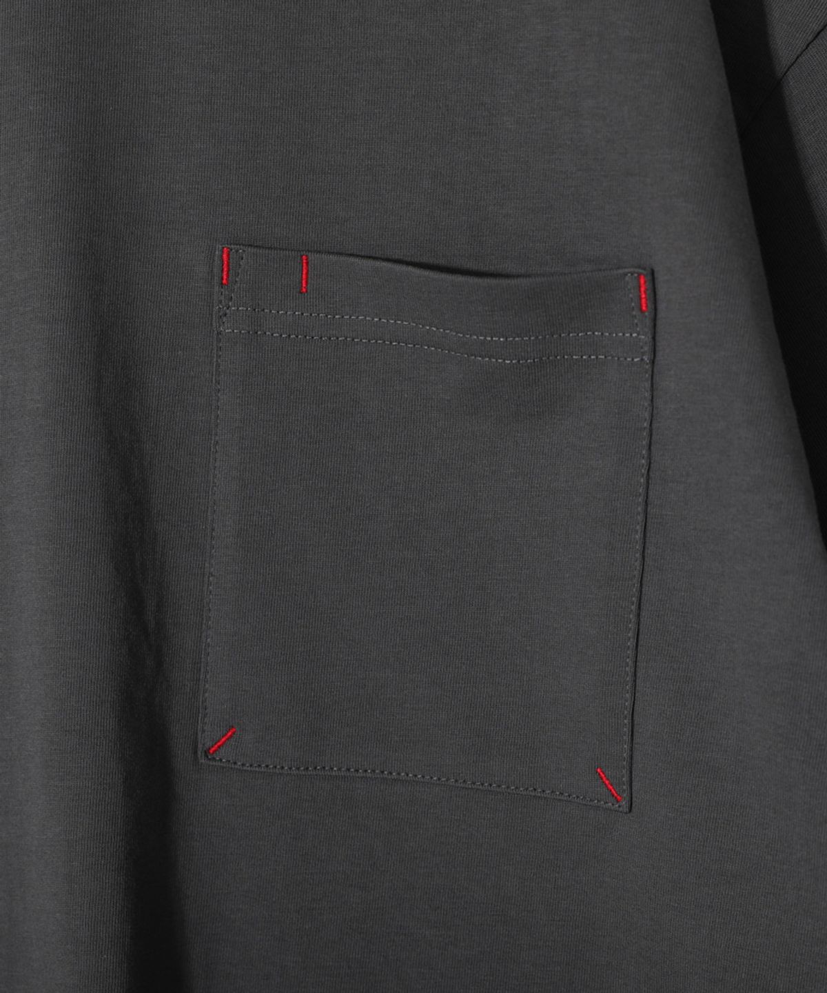 홀리선(HORLISUN) Lawrence Short Sleeve T-shirt Charcoal