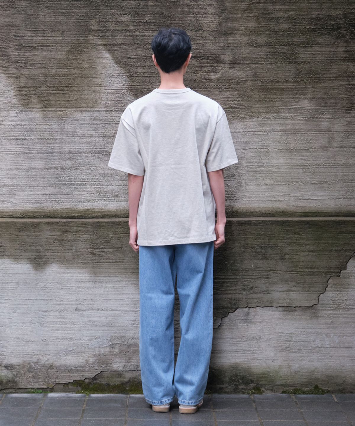 홀리선(HORLISUN) Lawrence Short Sleeve T-shirt White