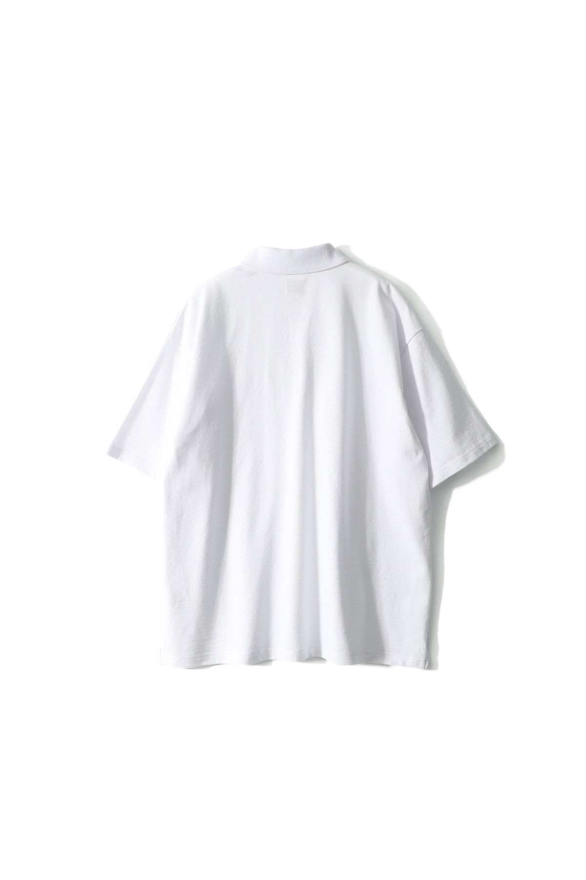 홀리선(HORLISUN) Sumerset Short Pique Pullover Shirt White