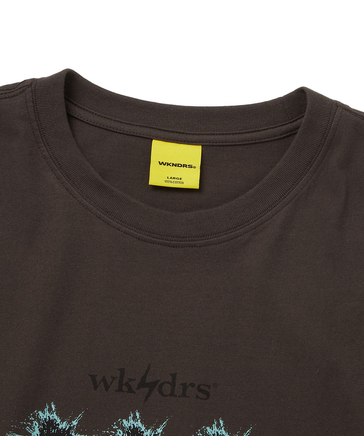 위캔더스(WKNDRS) THIEVES T-SHIRT (BROWN)