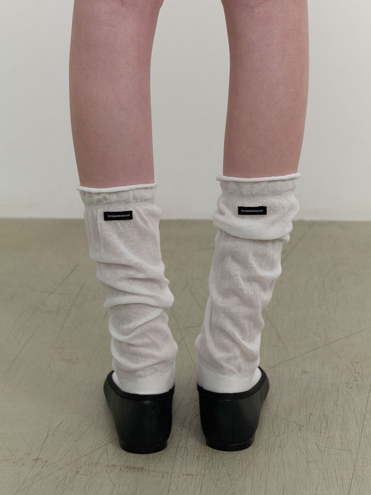 러브미몬스터(LOVE ME MONSTER) Sheeer Gauze Long Socks (L241MSC010)
