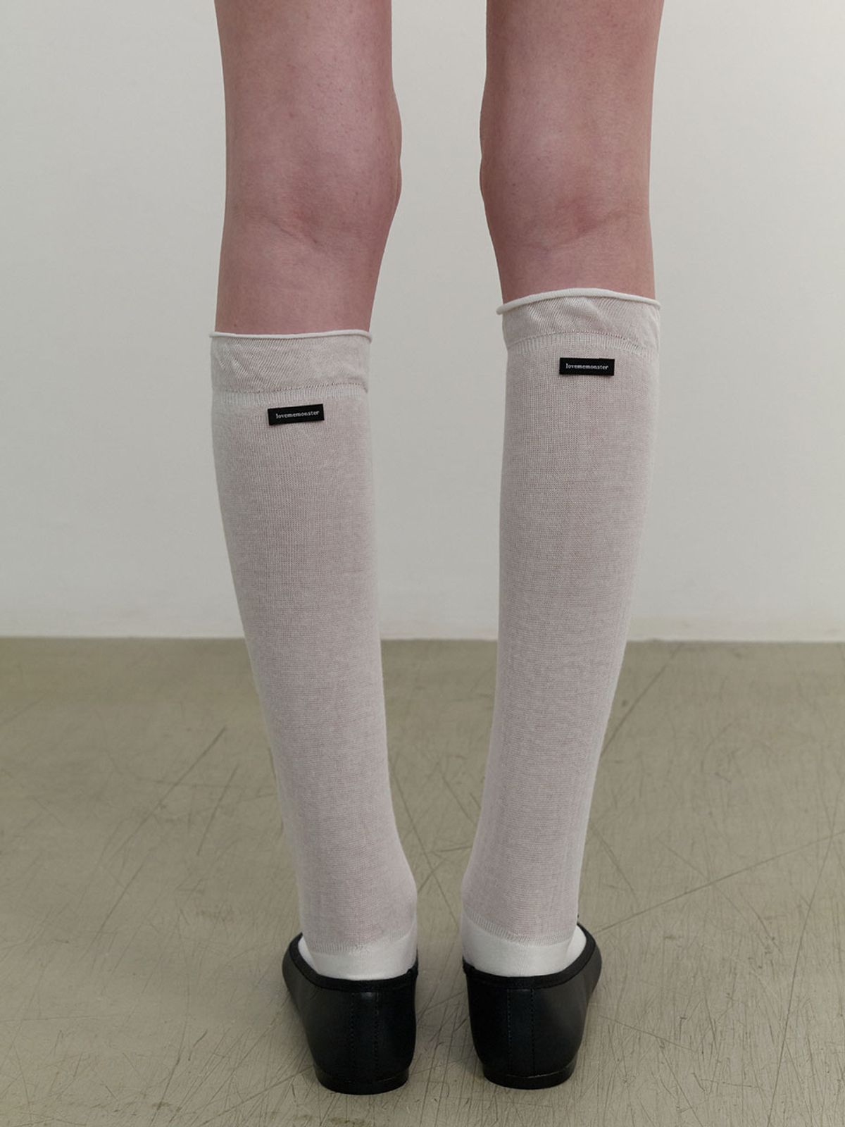 러브미몬스터(LOVE ME MONSTER) Sheeer Gauze Long Socks (L241MSC010)
