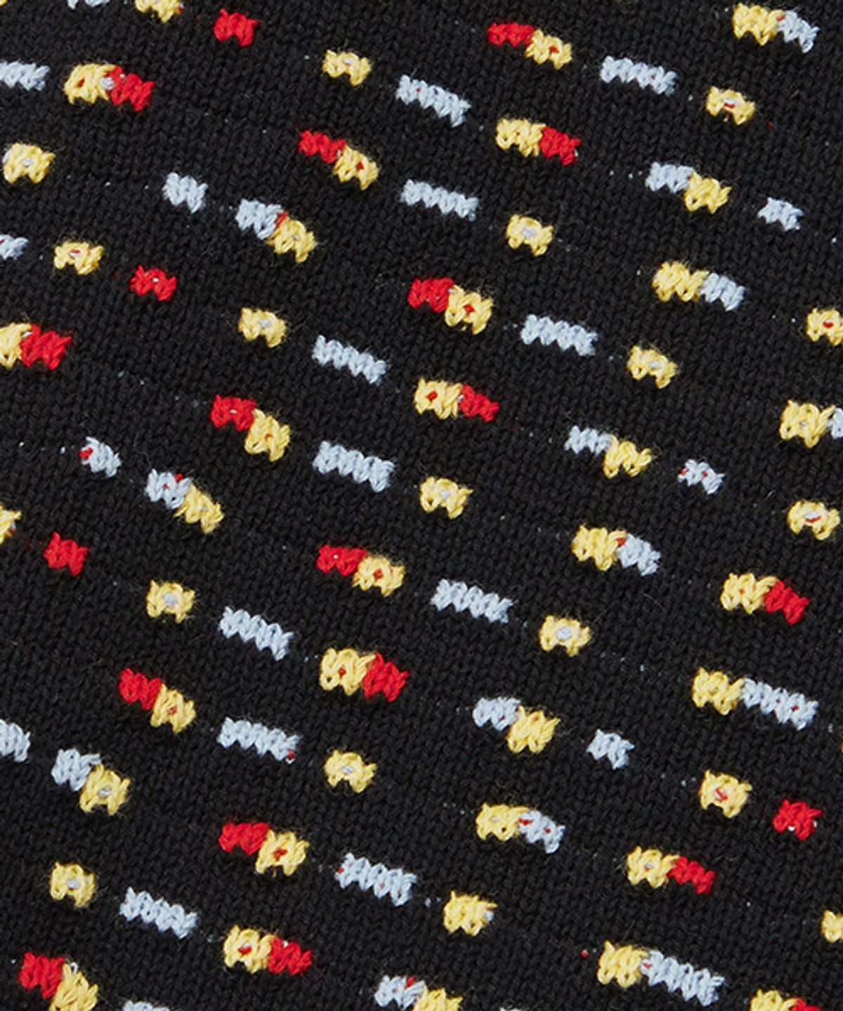 위캔더스(WKNDRS) BEADS KNITTED VEST (BLACK)