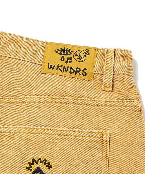 ISCREAM DENIM SHORTS (BEIGE)