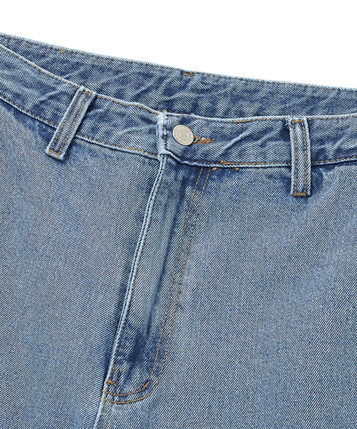 위캔더스(WKNDRS) ISCREAM DENIM SHORTS (L.DENIM)