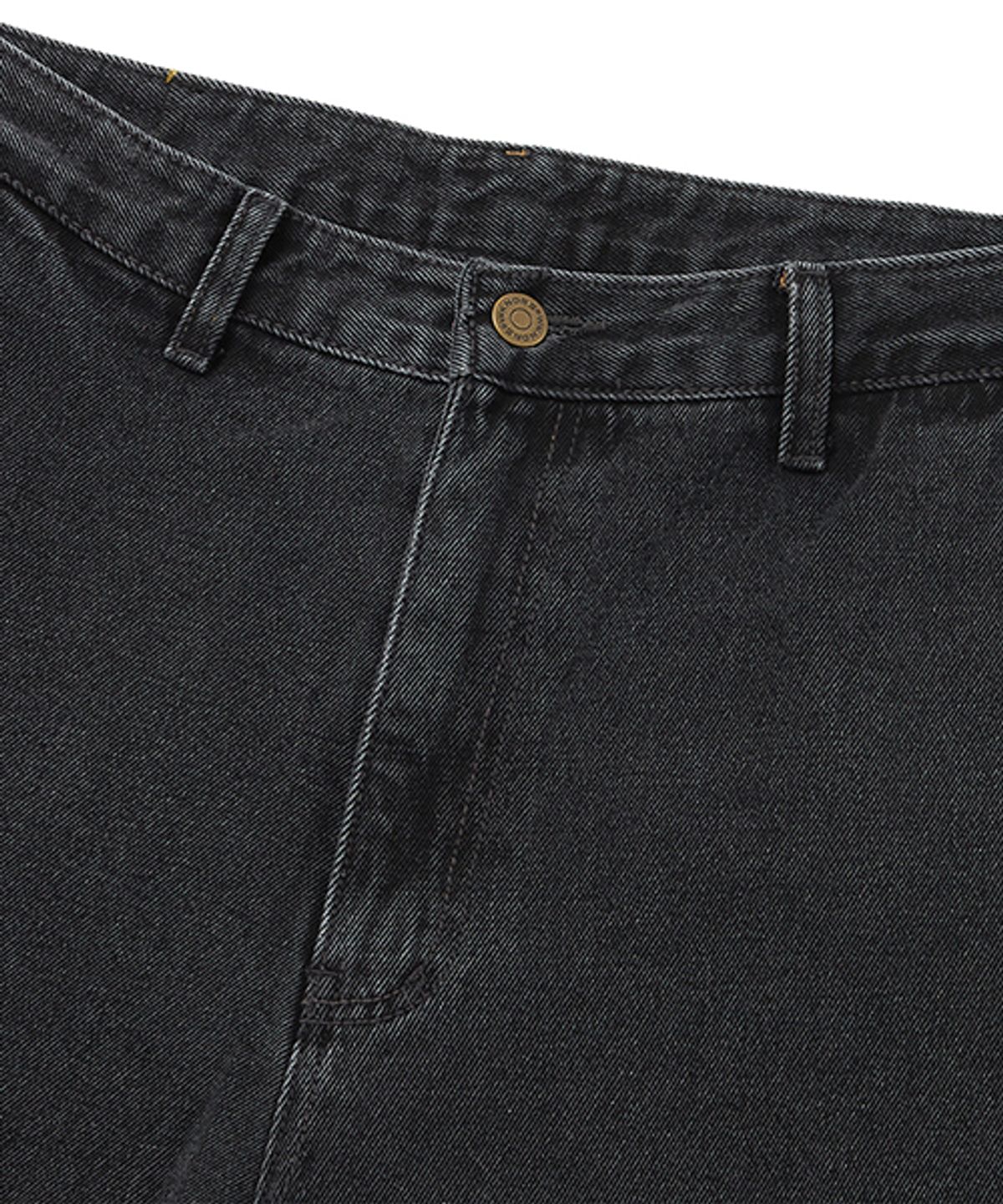 위캔더스(WKNDRS) ISCREAM DENIM SHORTS (BLACK)