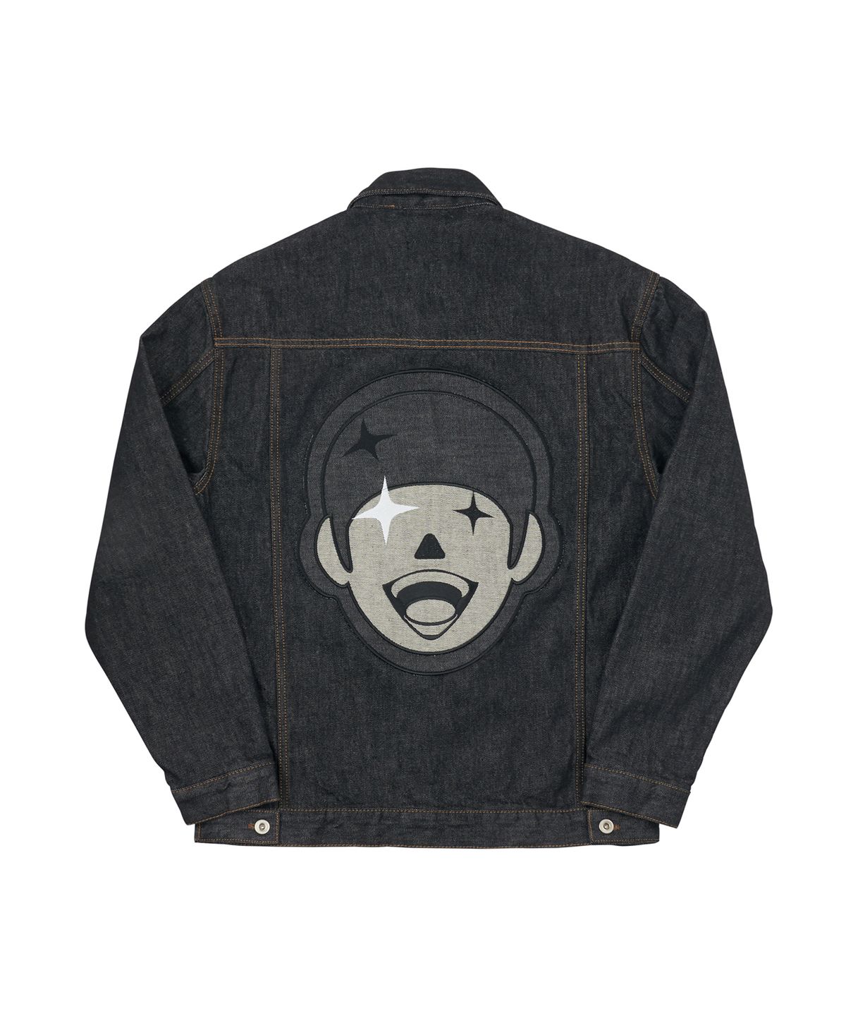 에이오엠지(AOMG) KIAN84 x DARKR8M STUDIO WOOKimyung Denim Jacket Black
