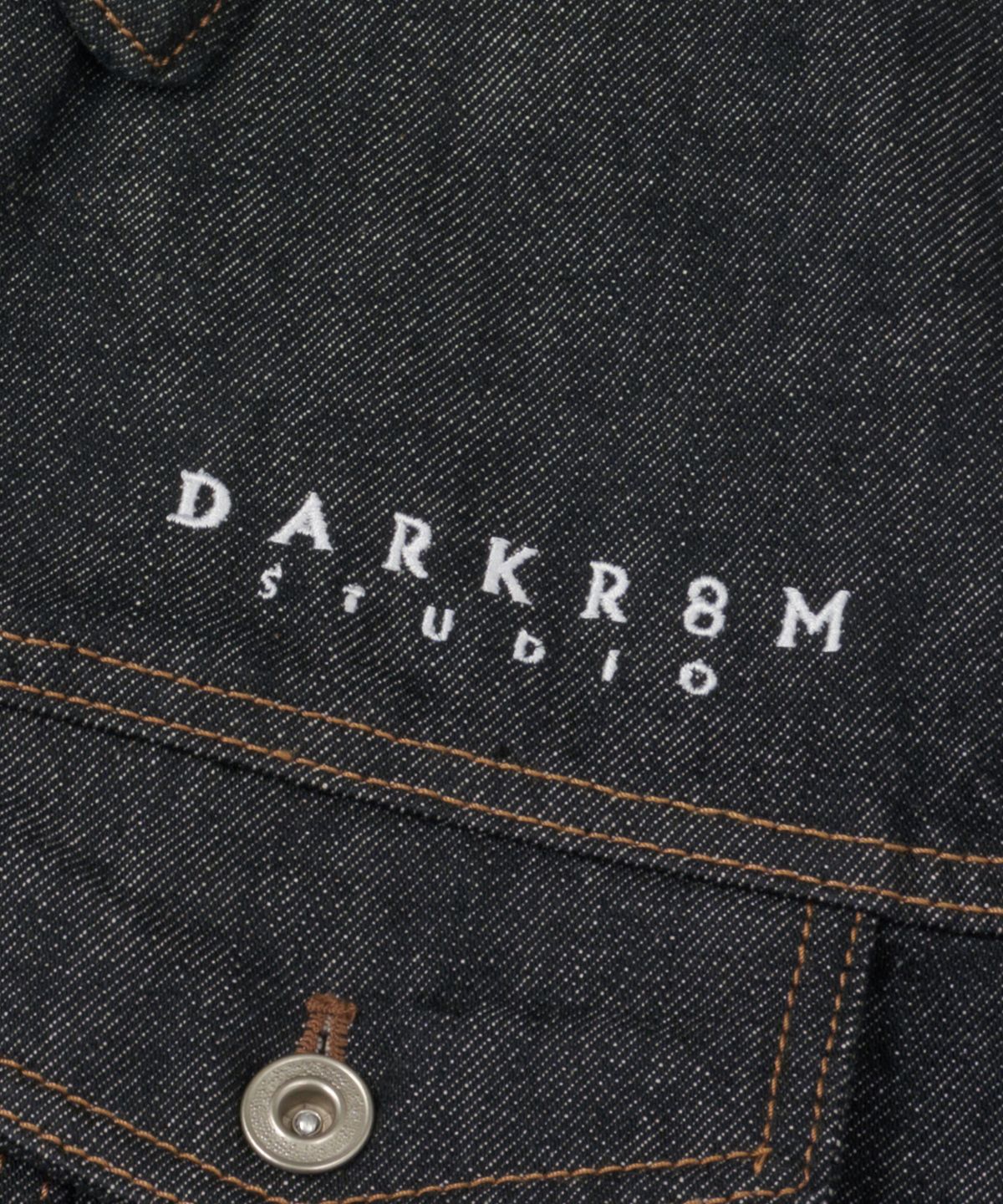 에이오엠지(AOMG) KIAN84 x DARKR8M STUDIO WOOKimyung Denim Jacket Black