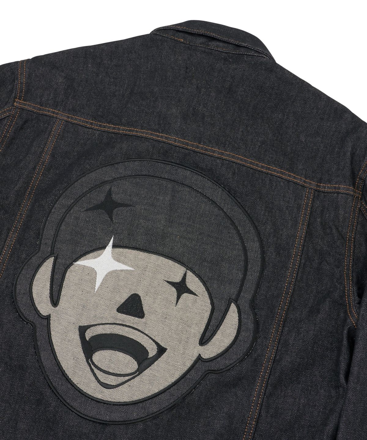 에이오엠지(AOMG) KIAN84 x DARKR8M STUDIO WOOKimyung Denim Jacket Black