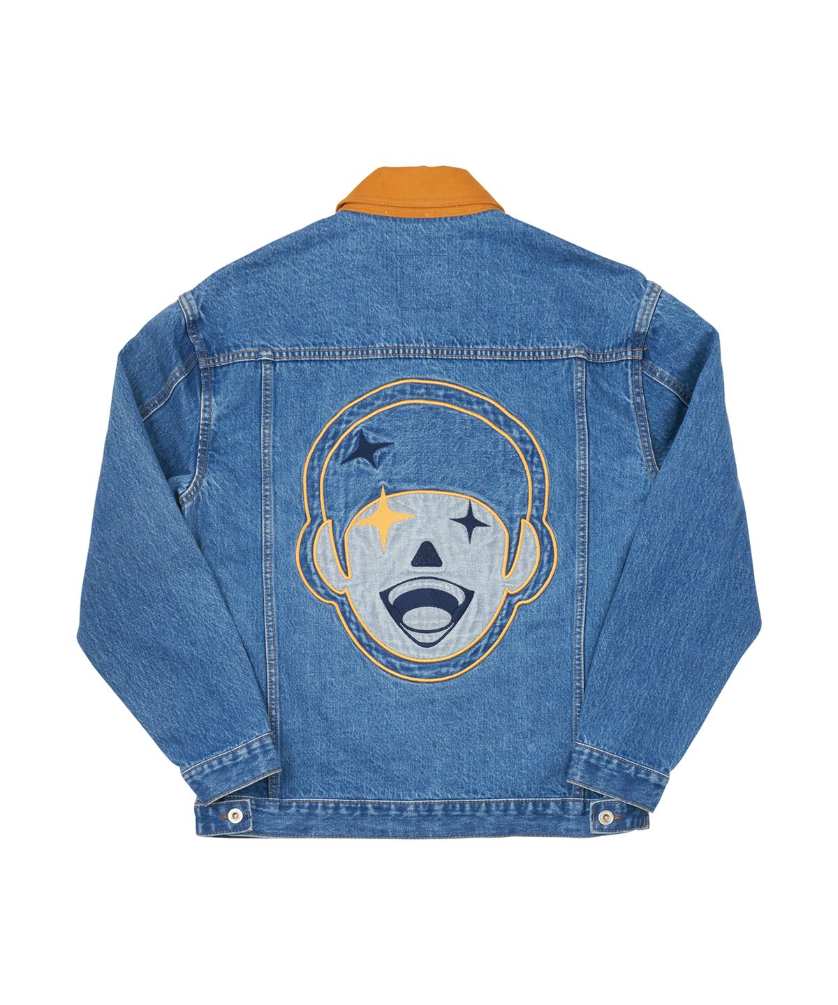 에이오엠지(AOMG) KIAN84 x DARKR8M STUDIO WOOKimyung Denim Jacket Indigo
