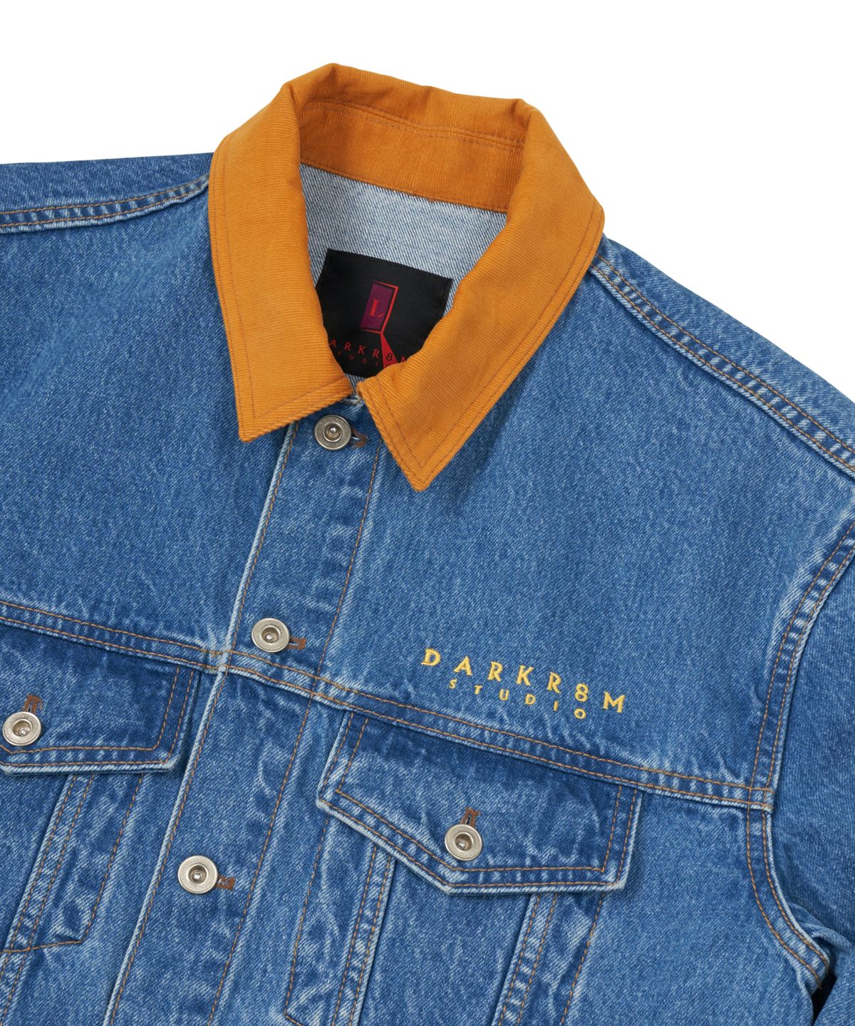 에이오엠지(AOMG) KIAN84 x DARKR8M STUDIO WOOKimyung Denim Jacket Indigo