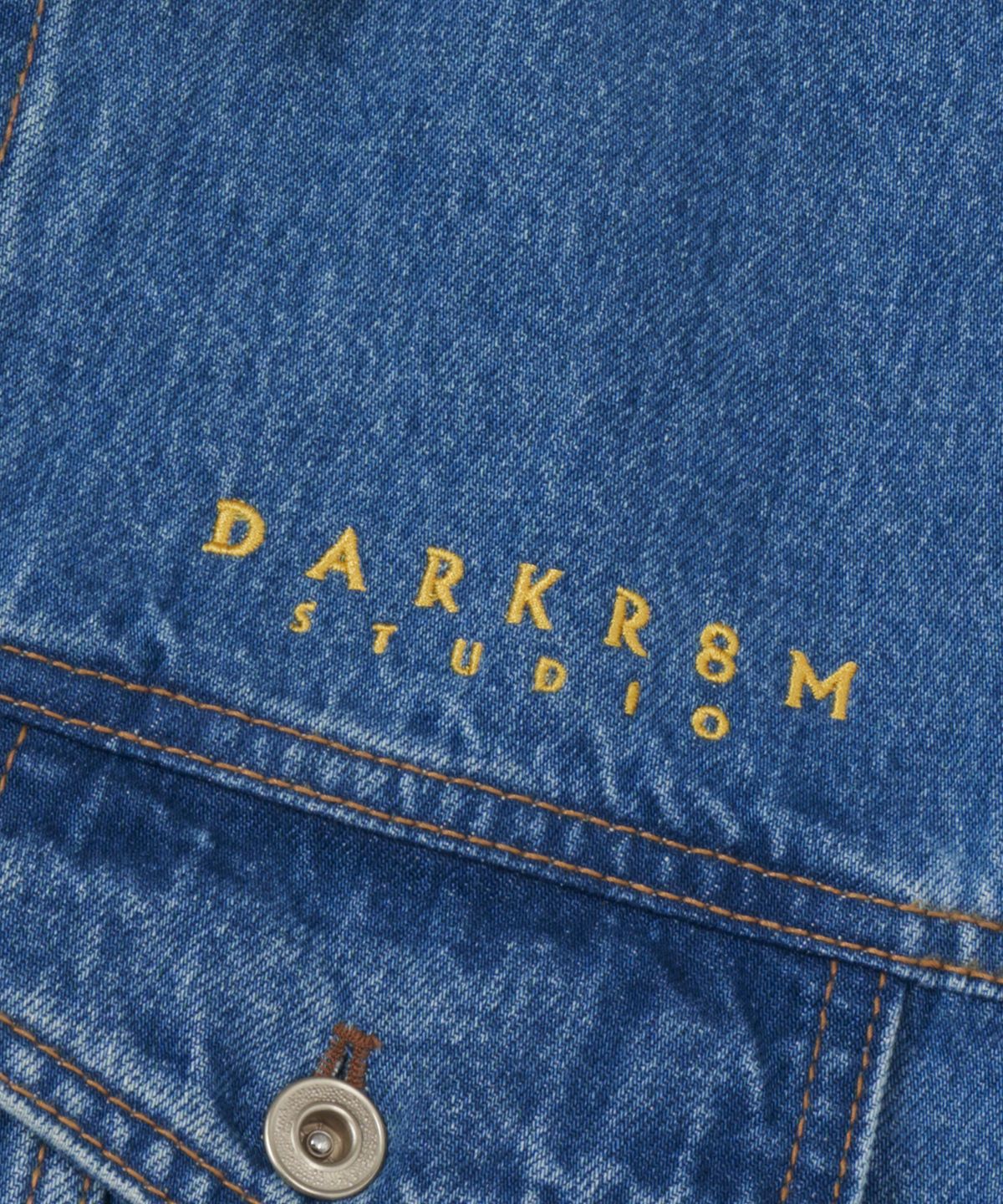 에이오엠지(AOMG) KIAN84 x DARKR8M STUDIO WOOKimyung Denim Jacket Indigo